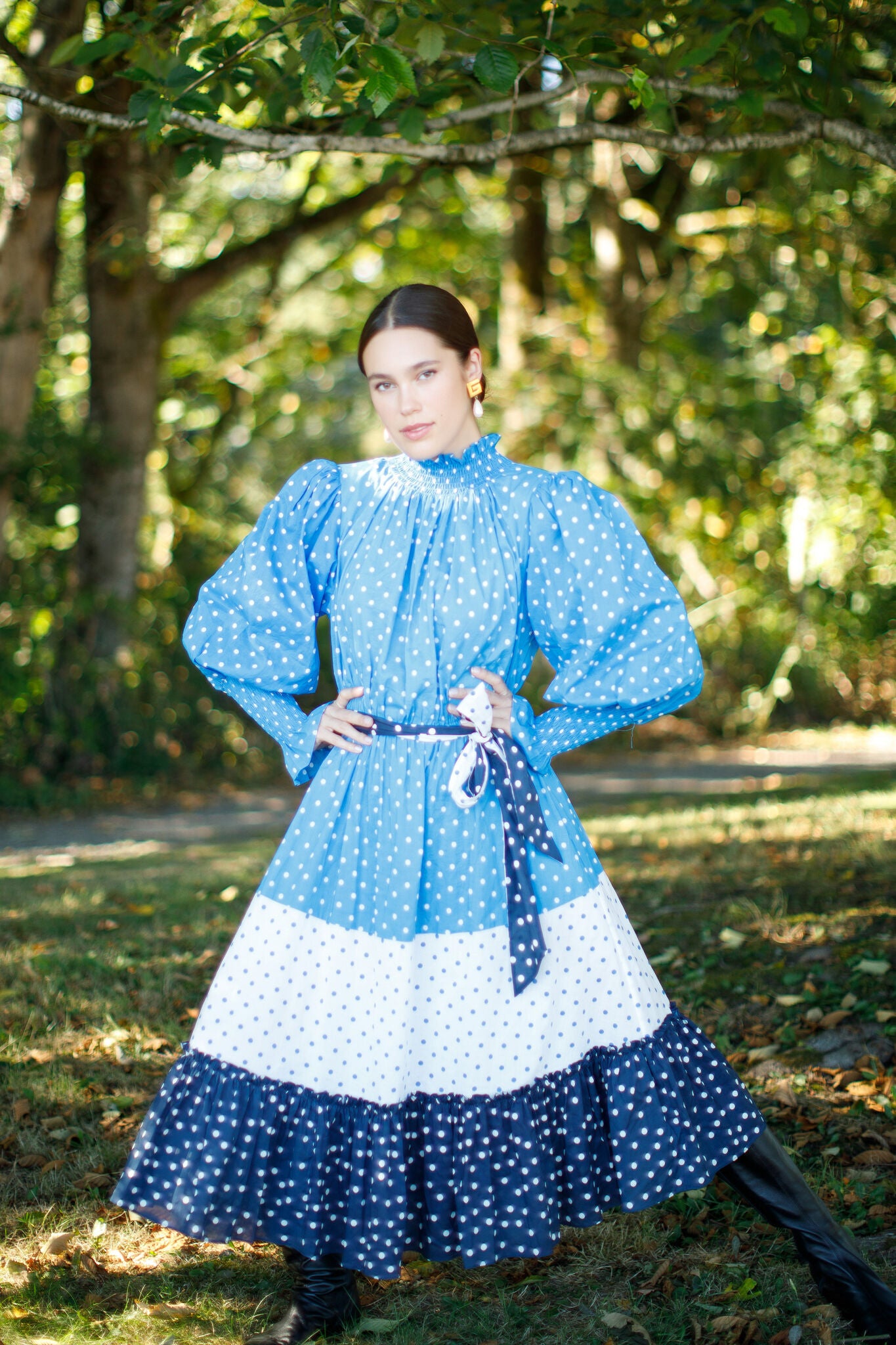 Oberon Dot Dress