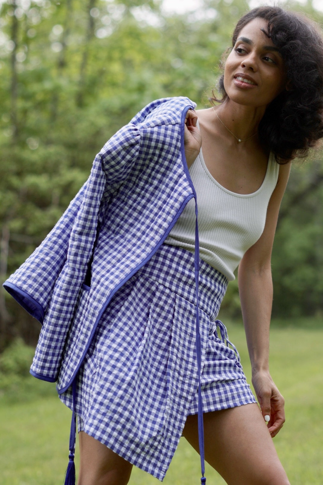 Romy Skirt Gingham