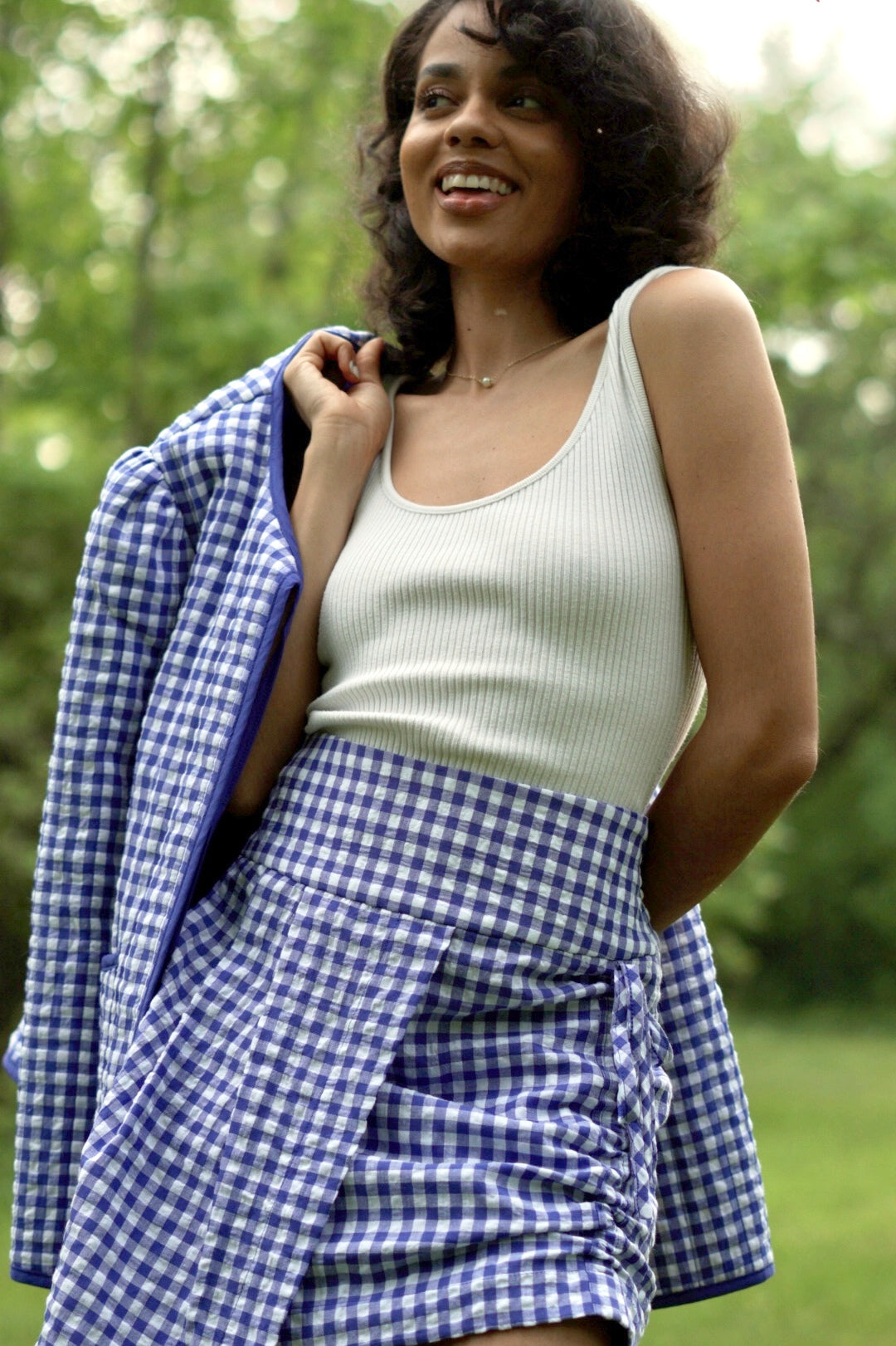 Romy Skirt Gingham