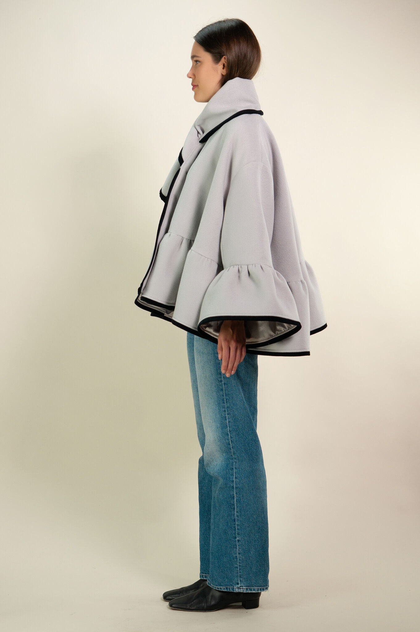 Dzidra Wool Cape