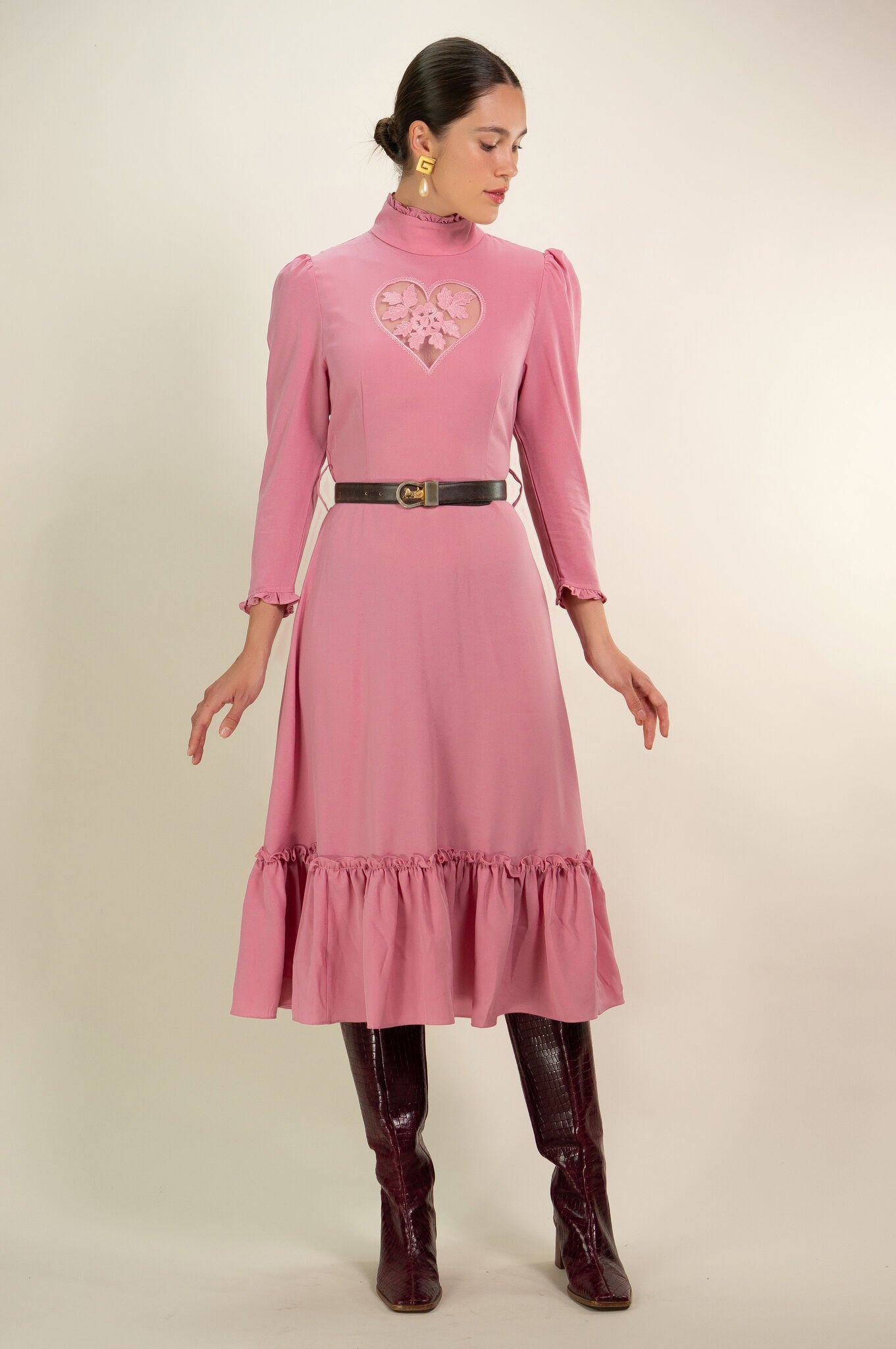 Blush Sirsna Heart Dress