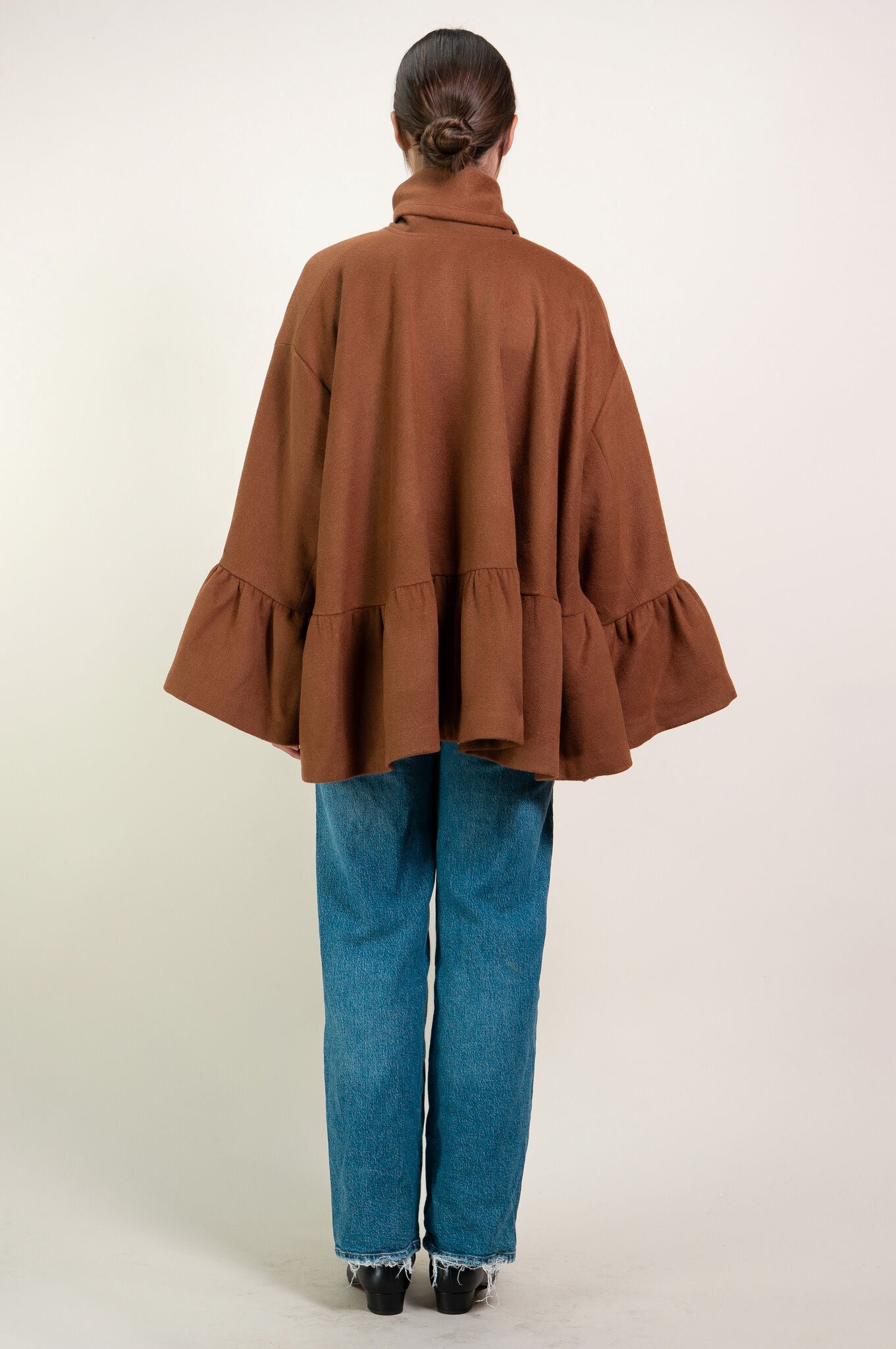 Dzidra Wool Cape