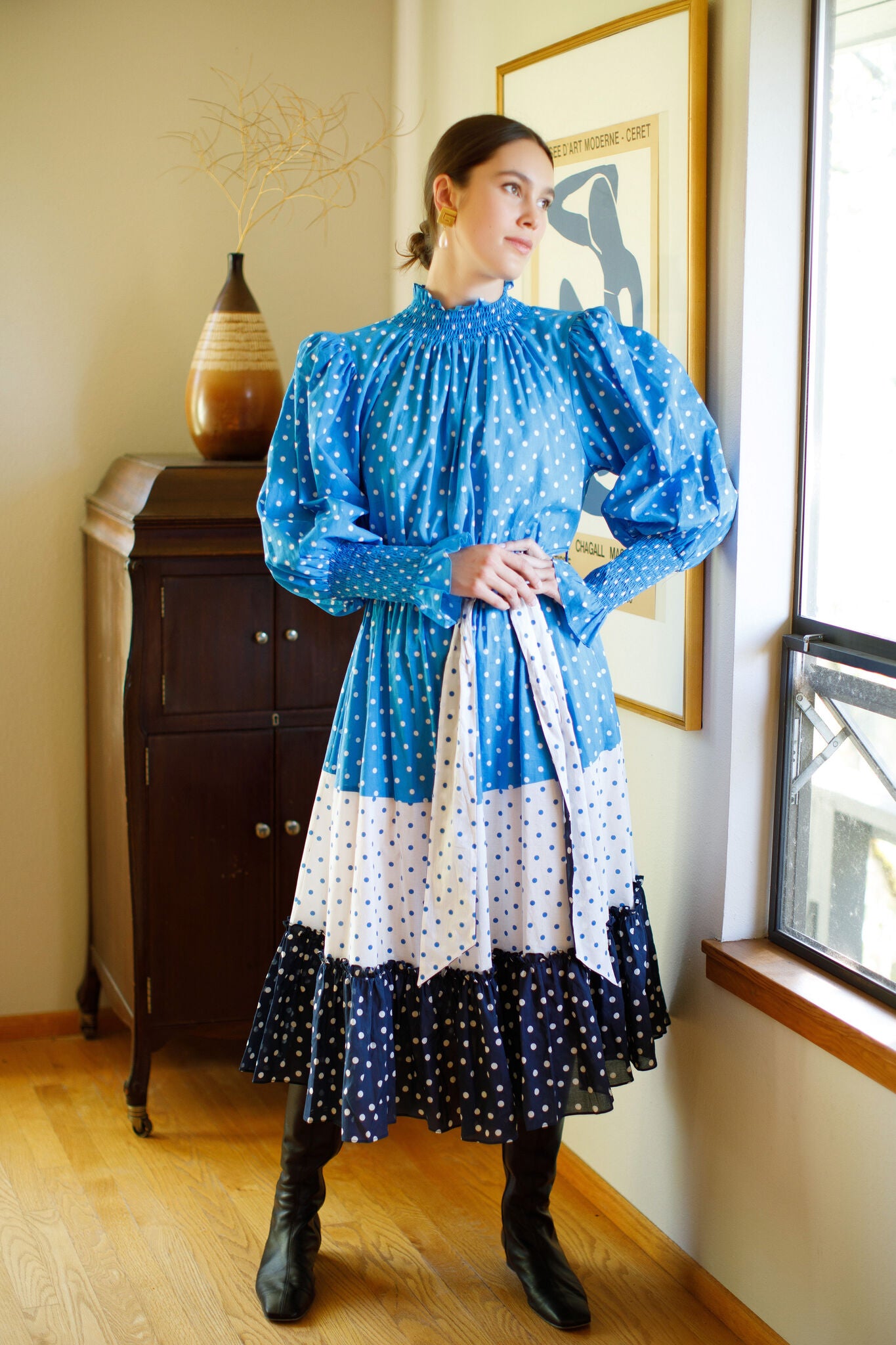 Oberon Dot Dress