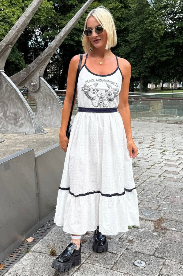 "Peace and Happiness" Dress