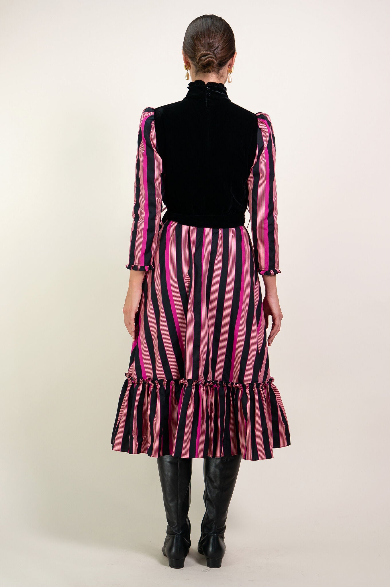 Pink Stripe "Sirsna" Dress
