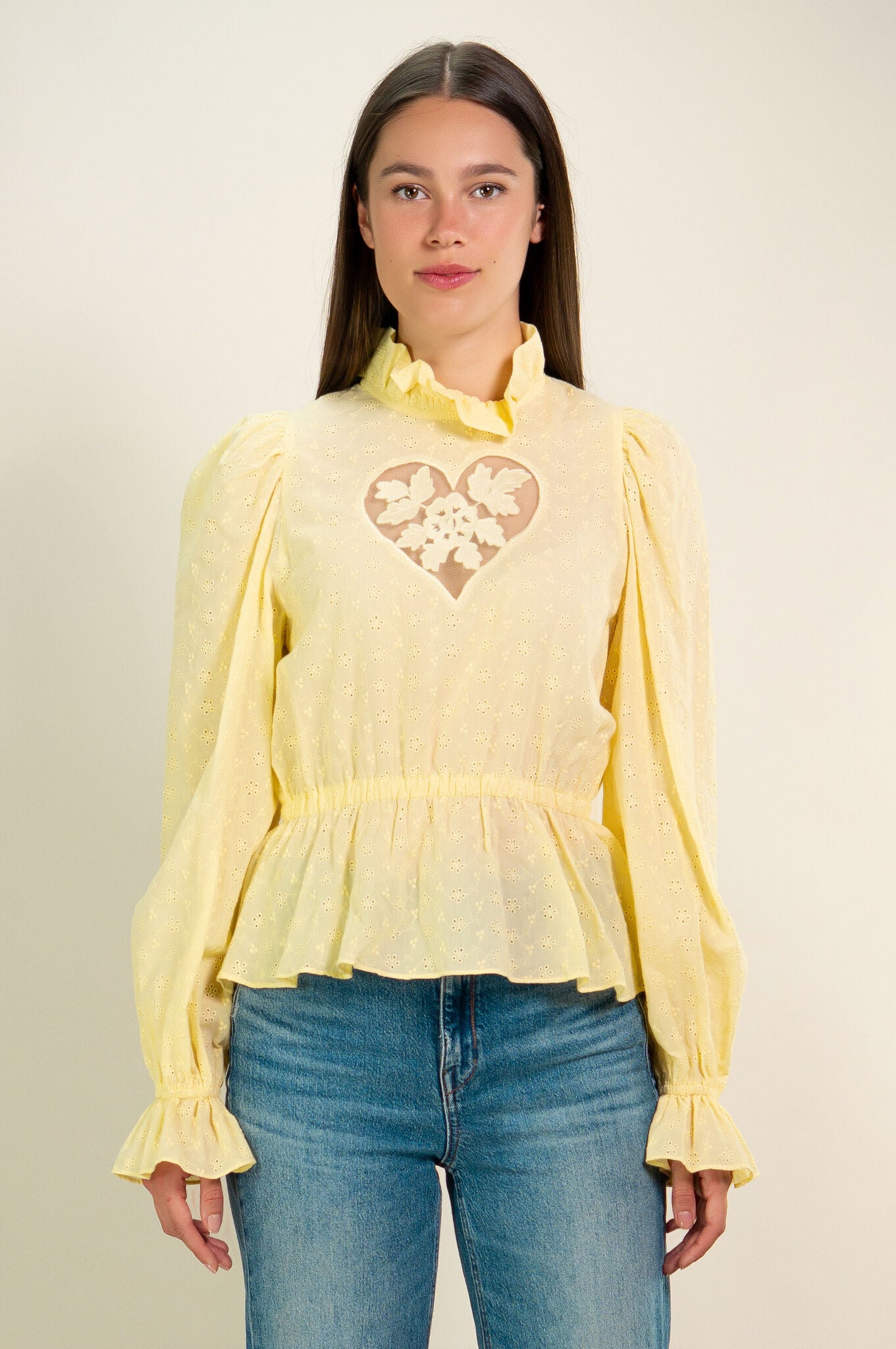 Butter Yellow "Sirsna Top"