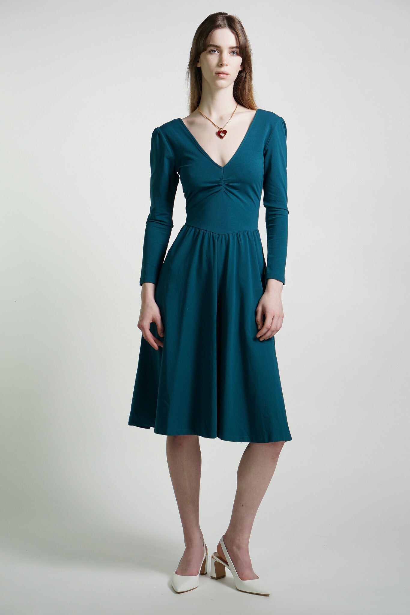 Teal Pina Ballet Dress – Kristinit