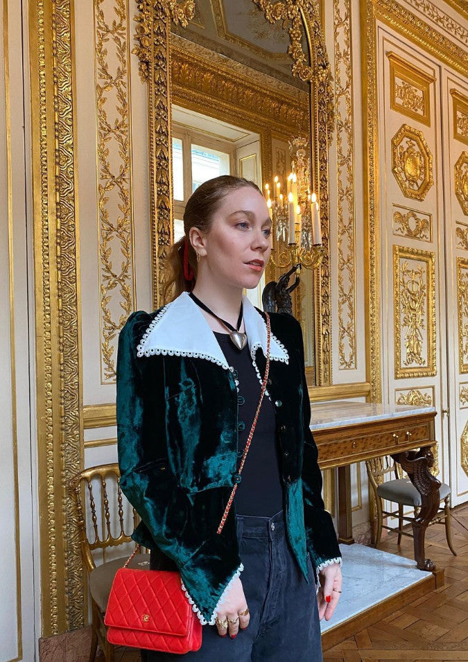 Anais Velvet Jacket