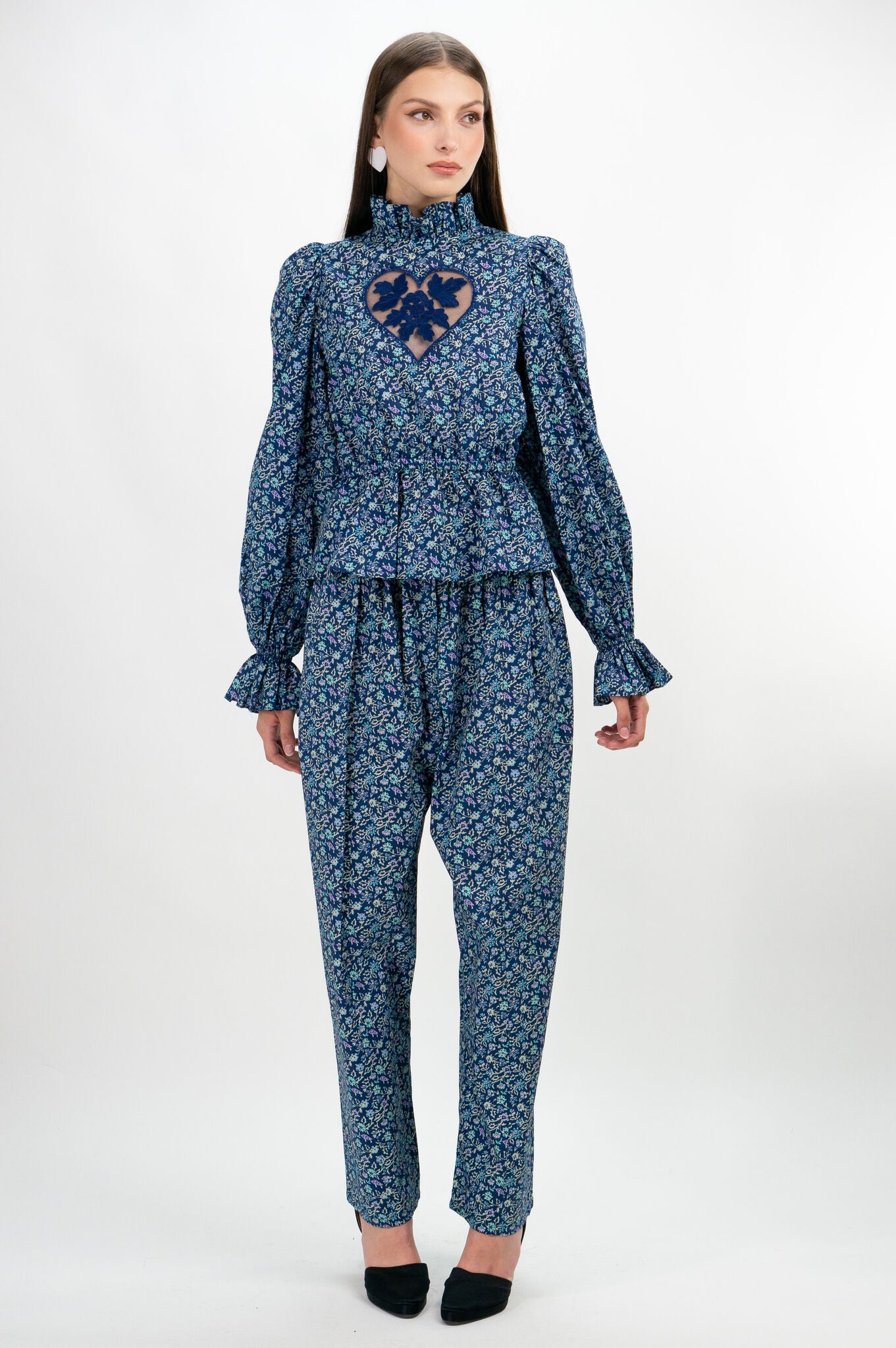 Floral Keaton Pants