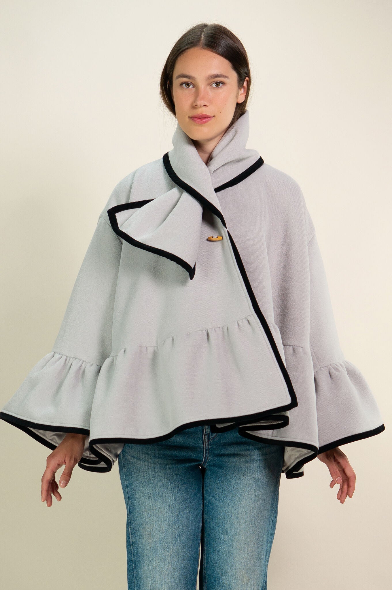 Dzidra Wool Cape