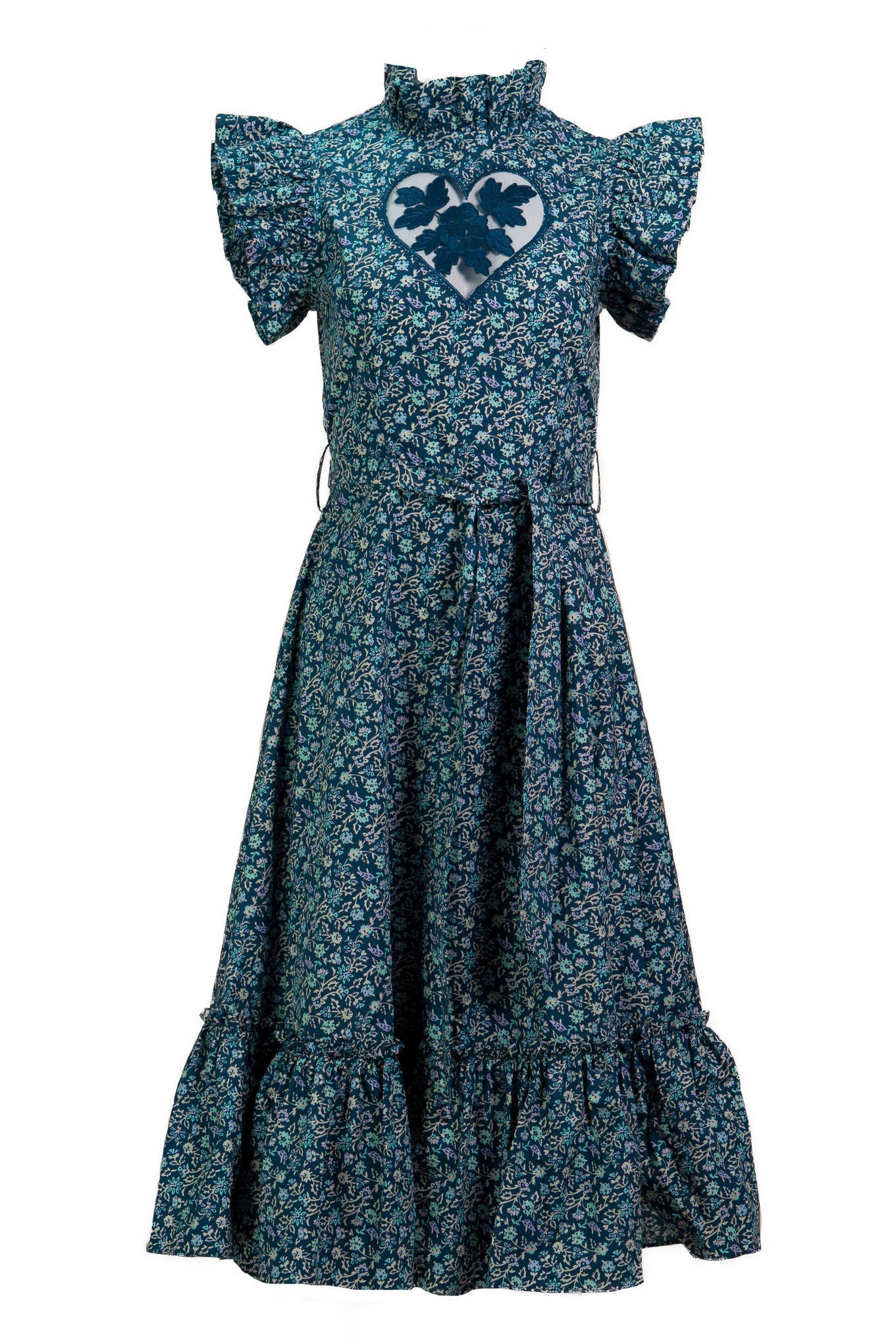 Floral "Sirsna" Heart Dress