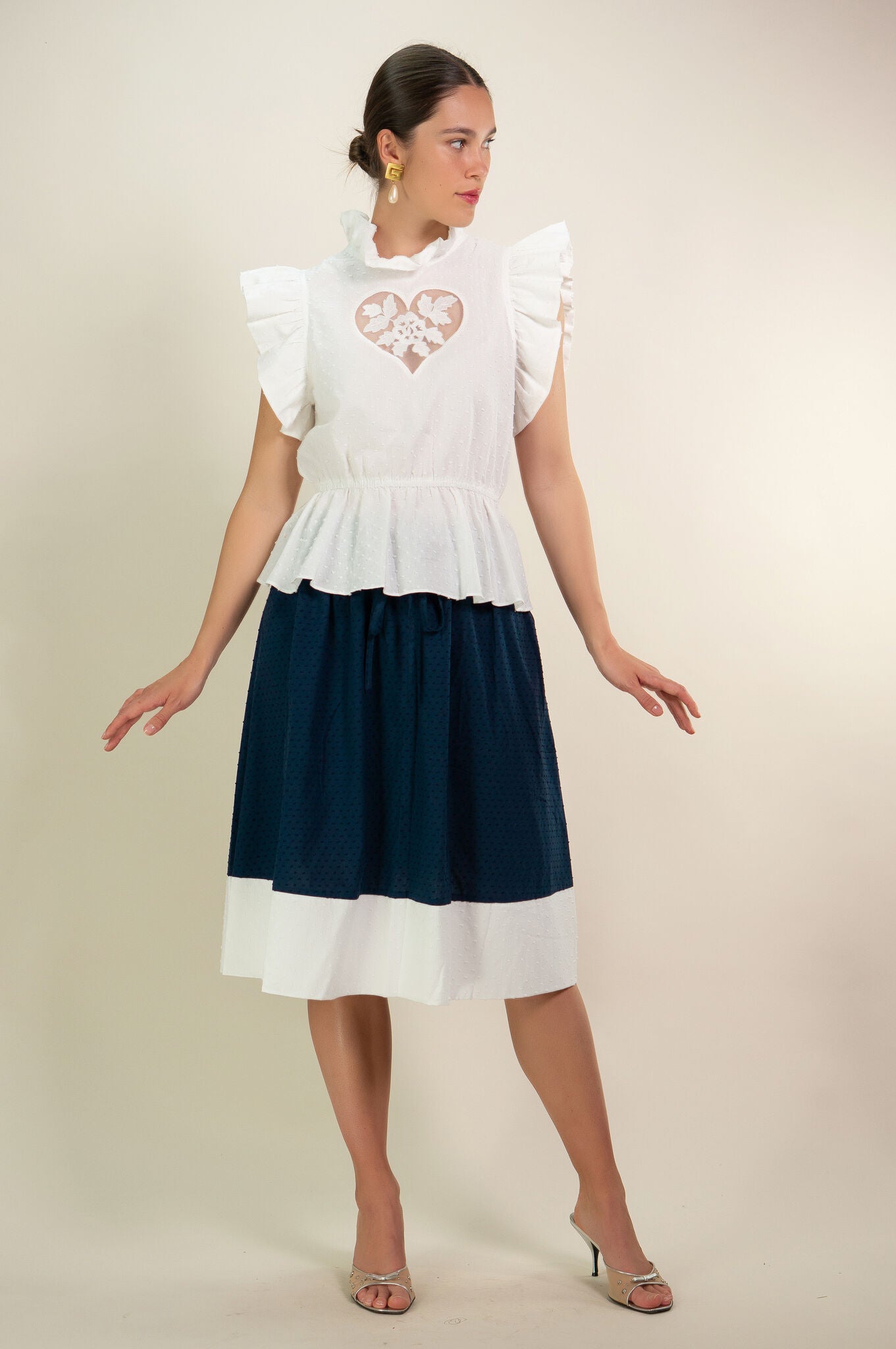 White Heart "Sirsna" Top