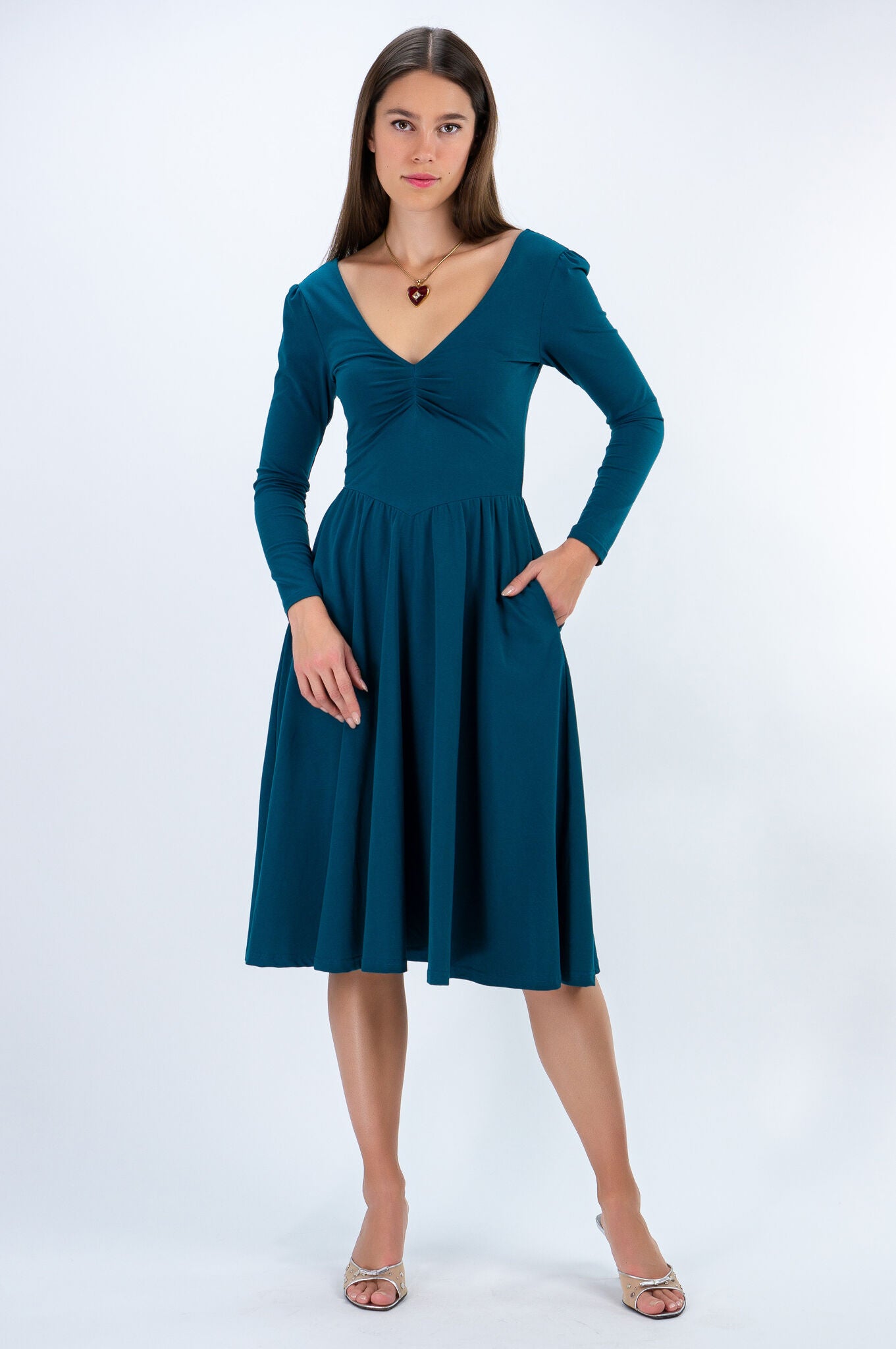 Teal Pina Ballet Dress