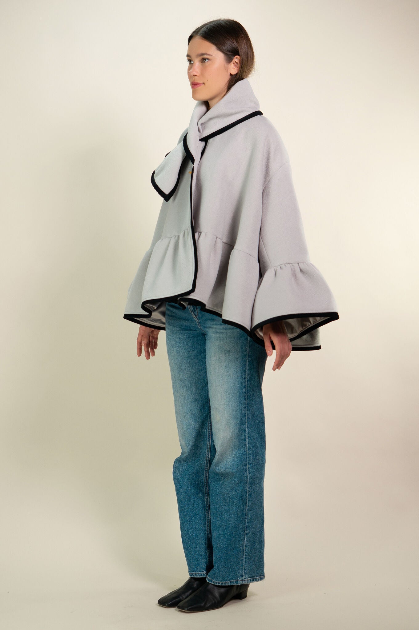 Dzidra Wool Cape