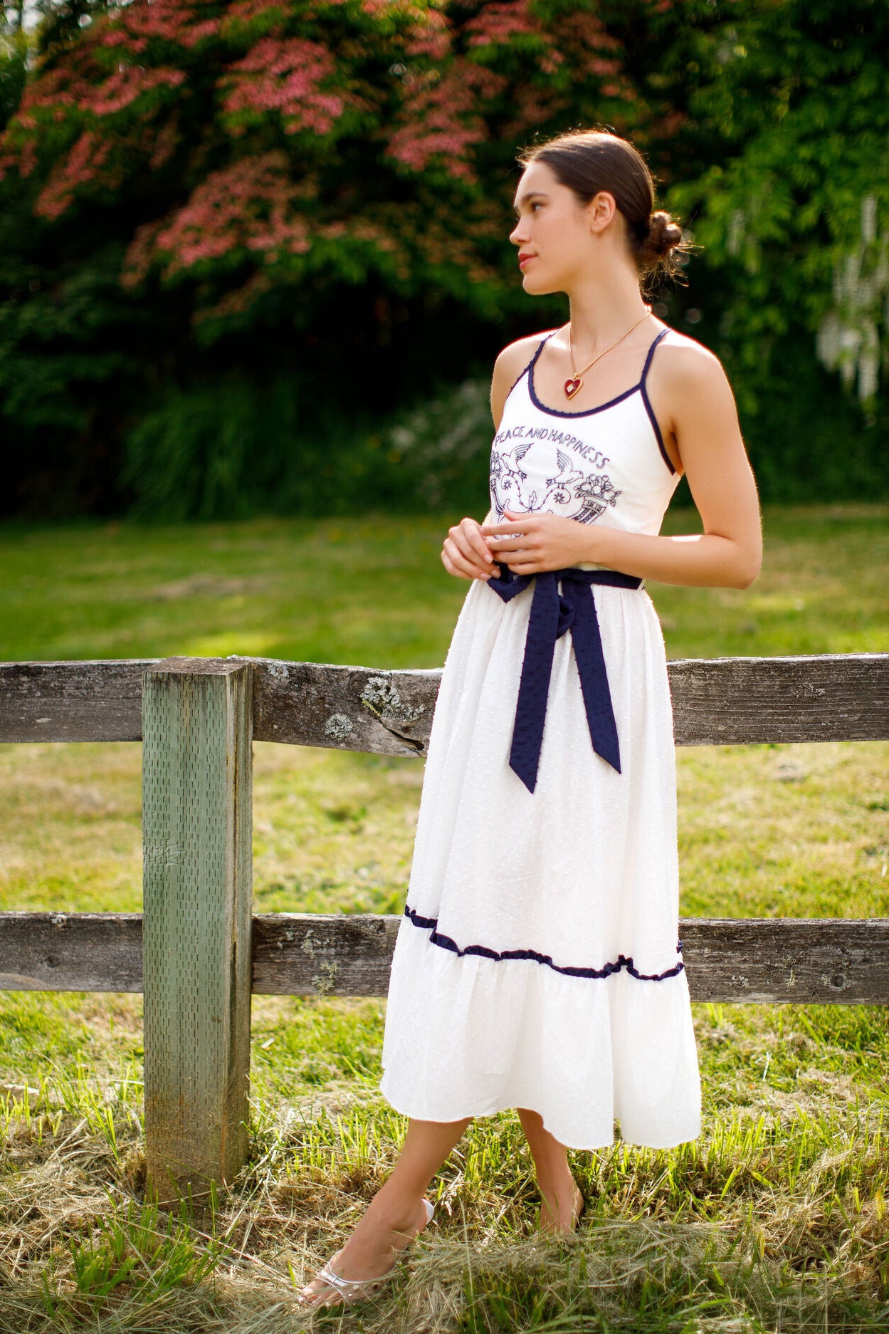 "Peace and Happiness" Dress