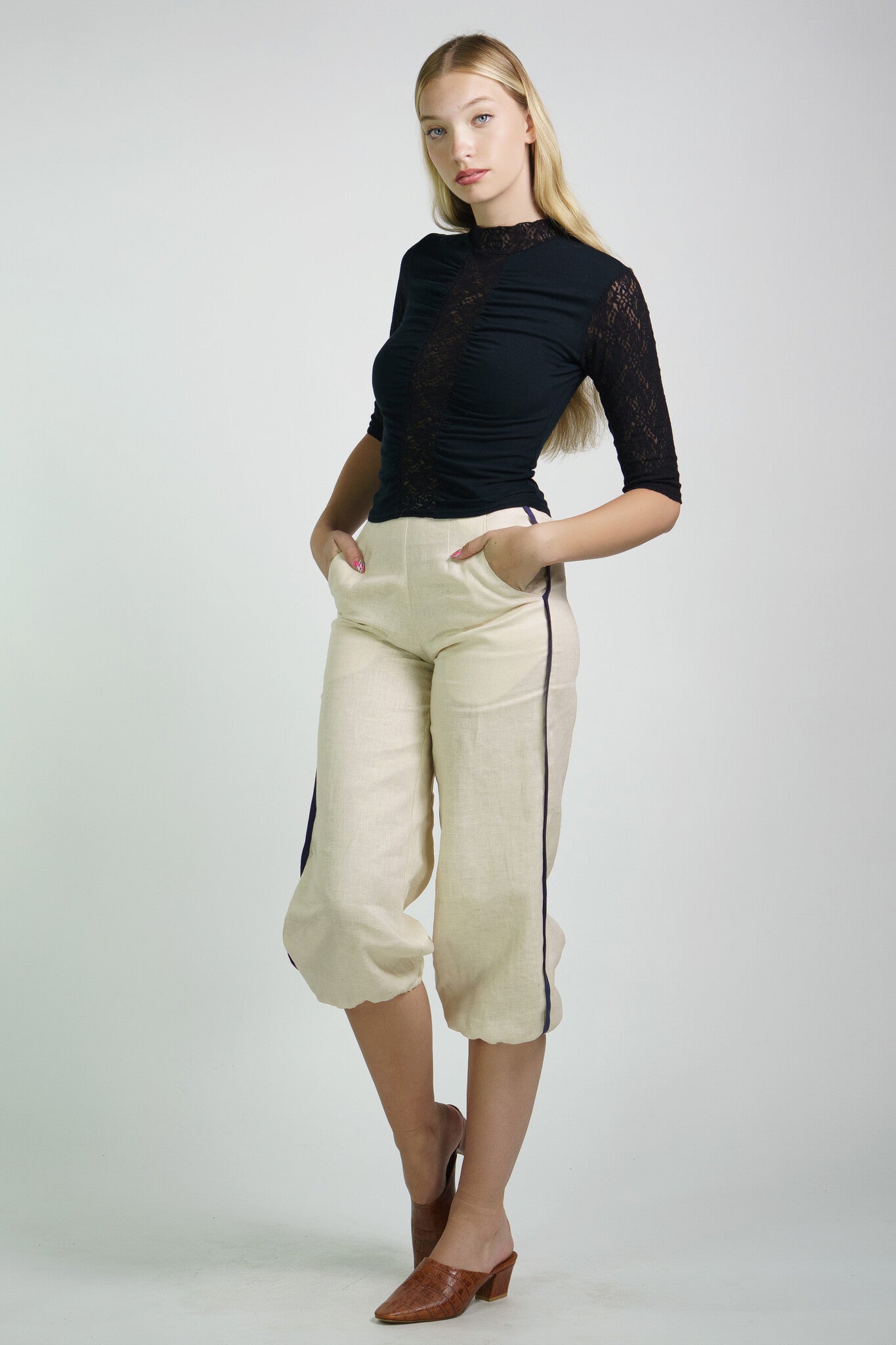 Linen Bel Age Pants