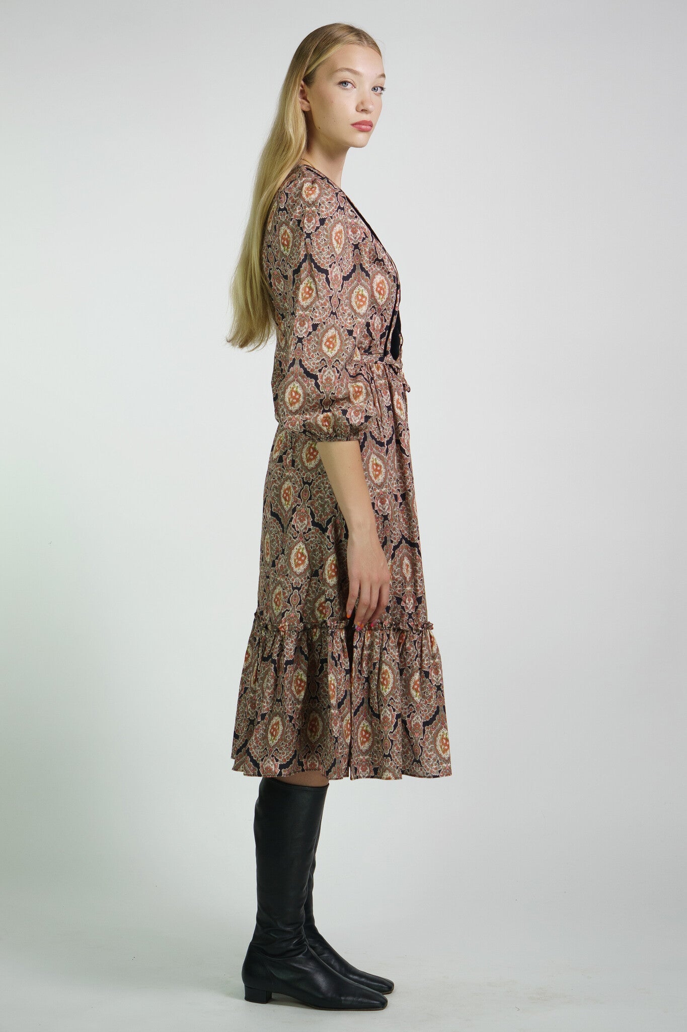 Antique Paisley Sophia Dress