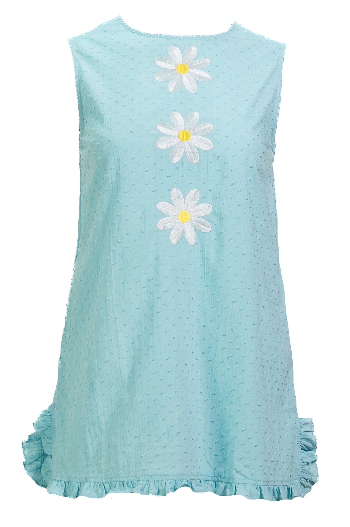 Swiss Dot Daisy Dress