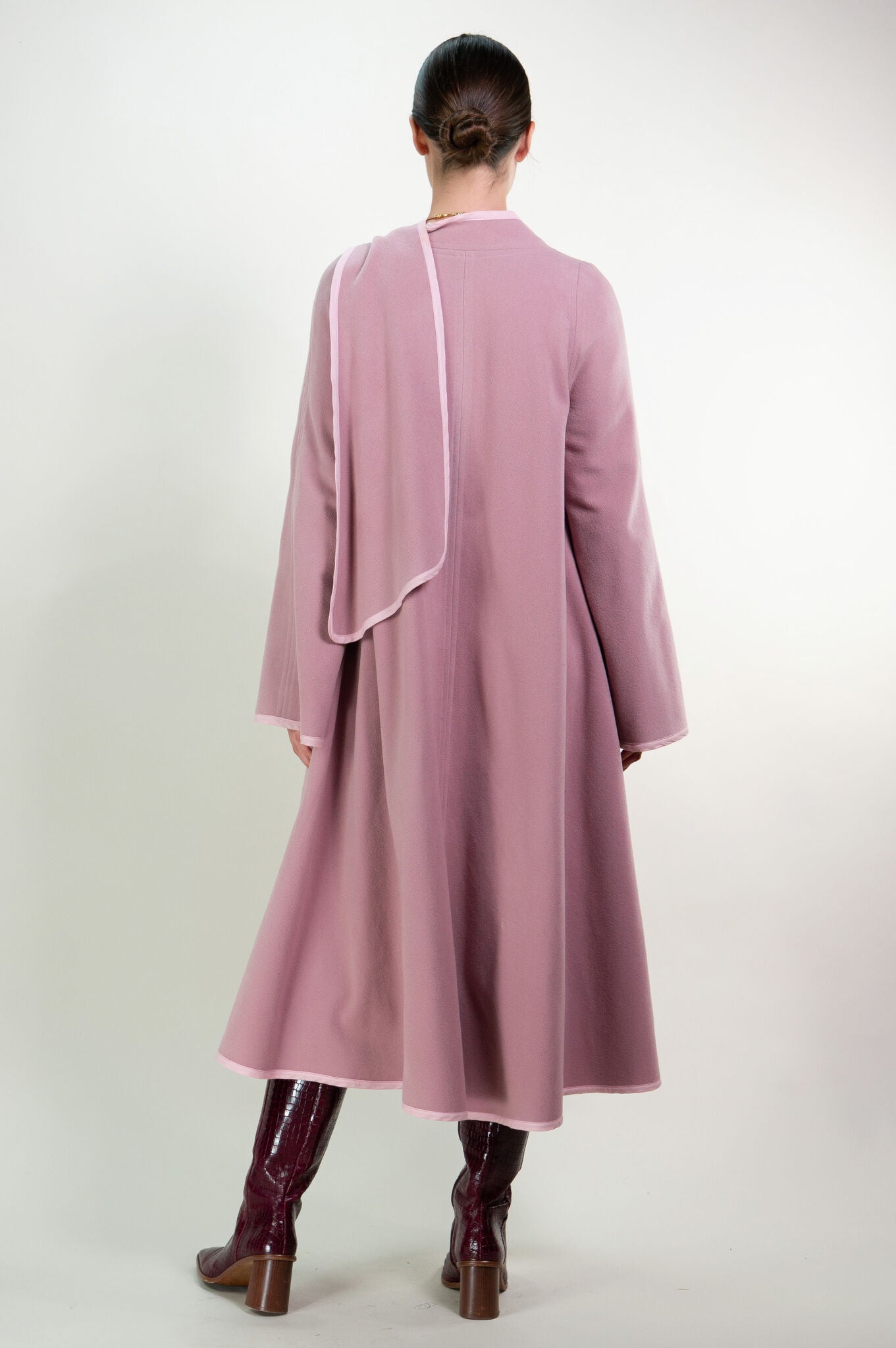 Blush Wool Alma Coat
