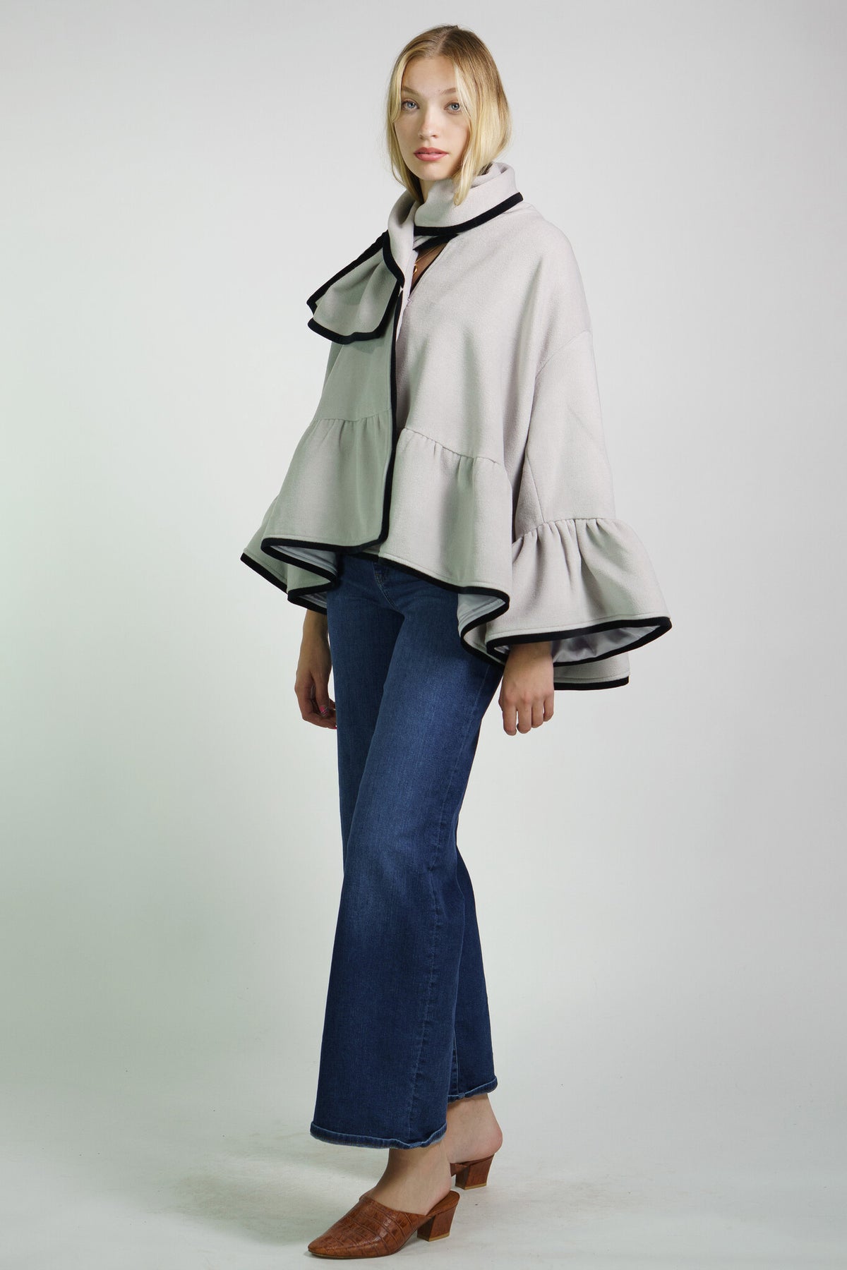 Dzidra Wool Cape