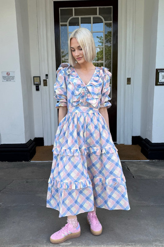 Plaid Chiara Dress