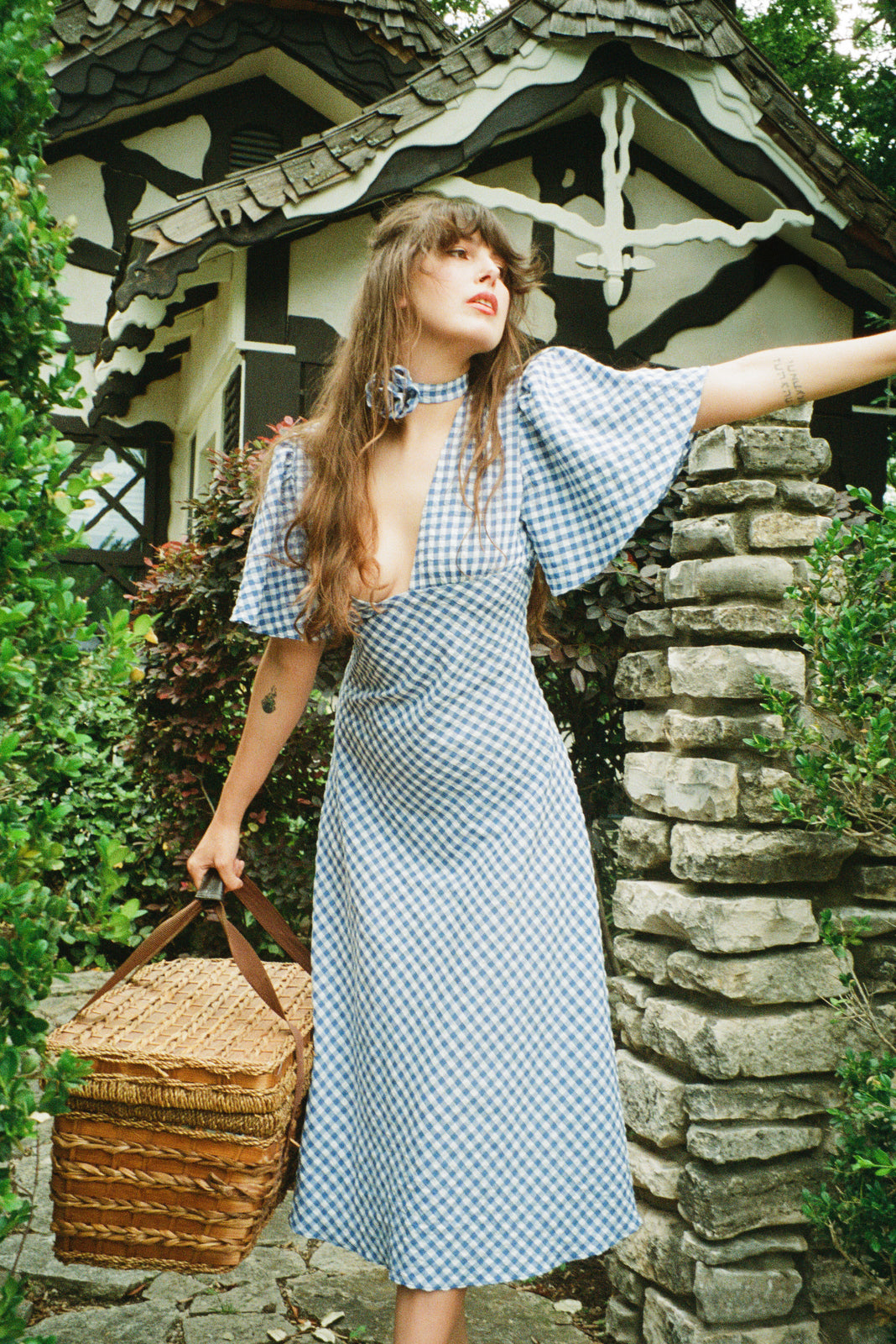 Anais Gingham Dress