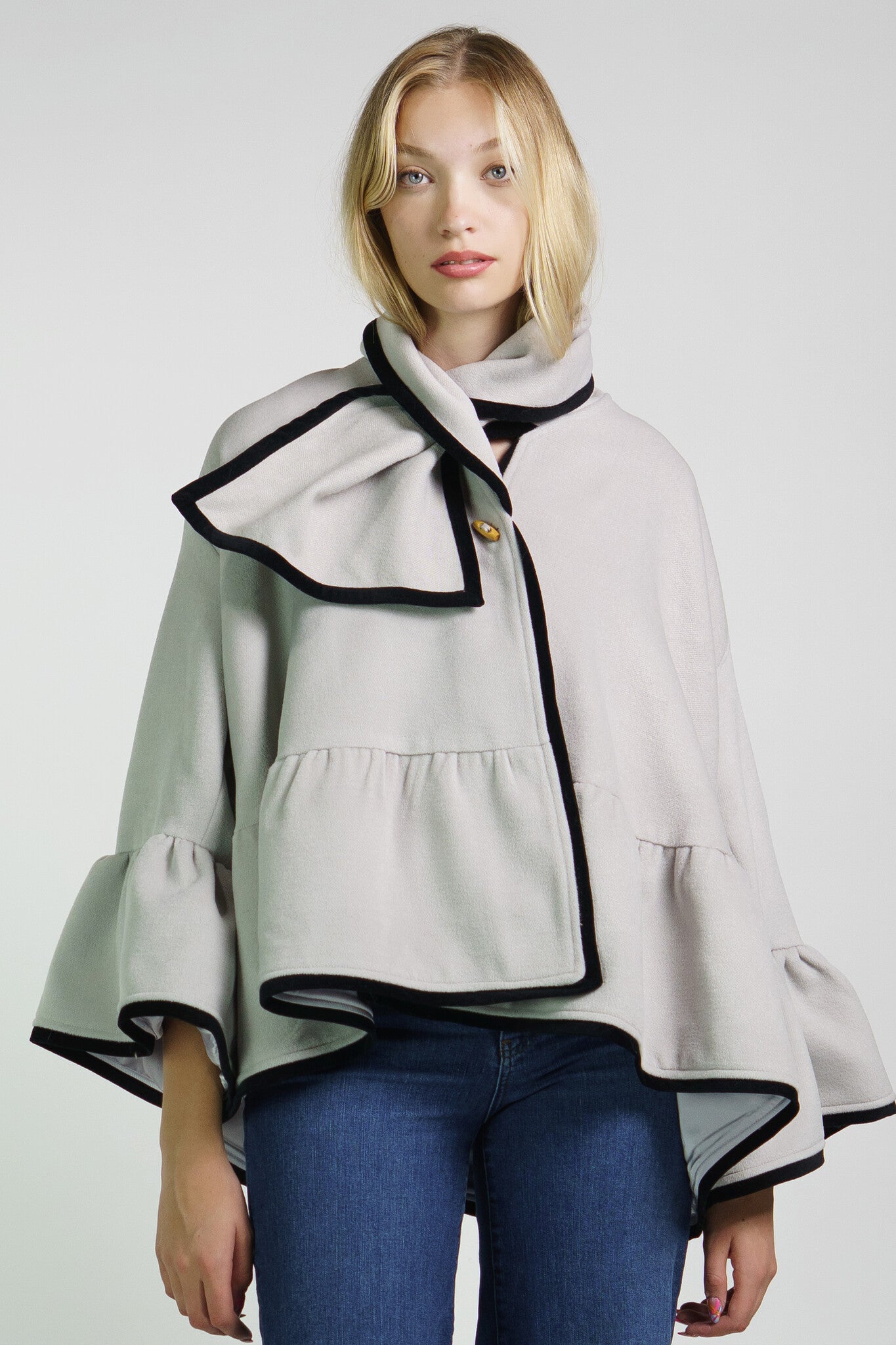 Dzidra Wool Cape