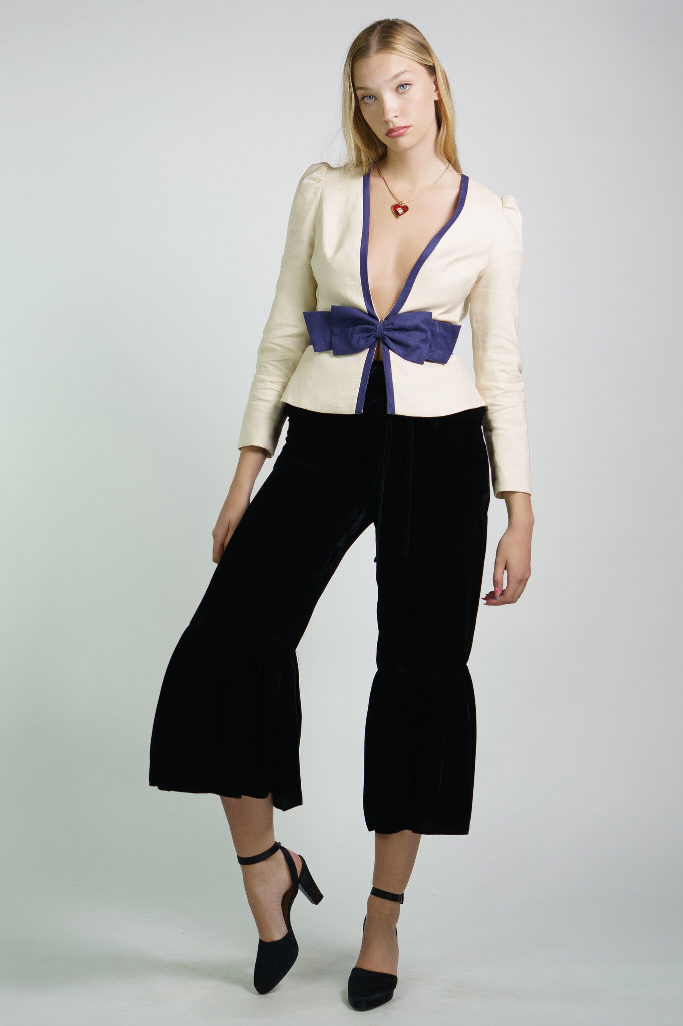 Cream Linen Anais Jacket