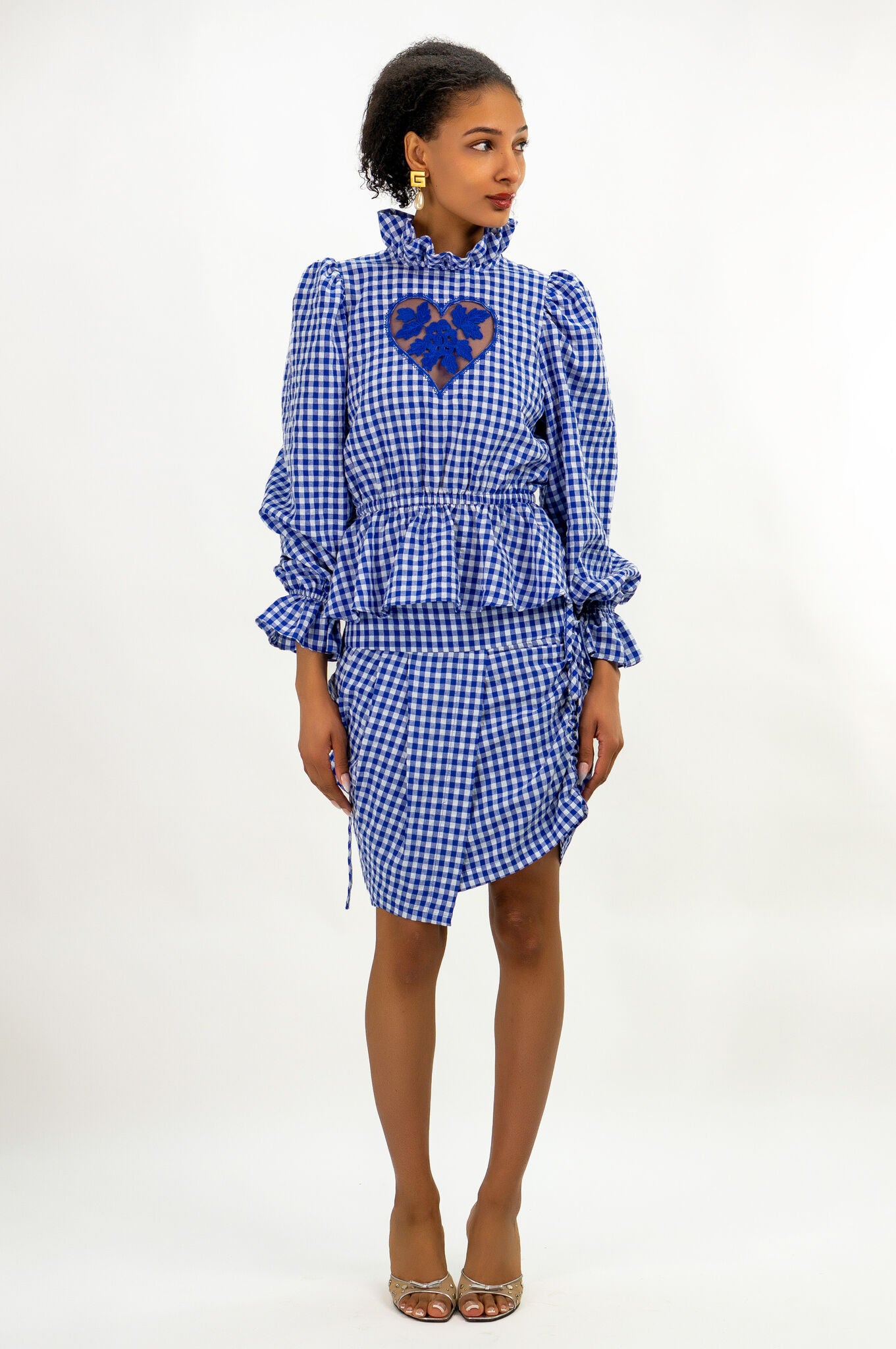 Sirsna Top Gingham