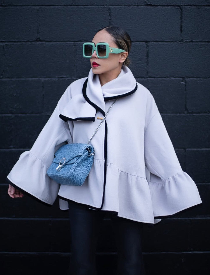 Dzidra Wool Cape