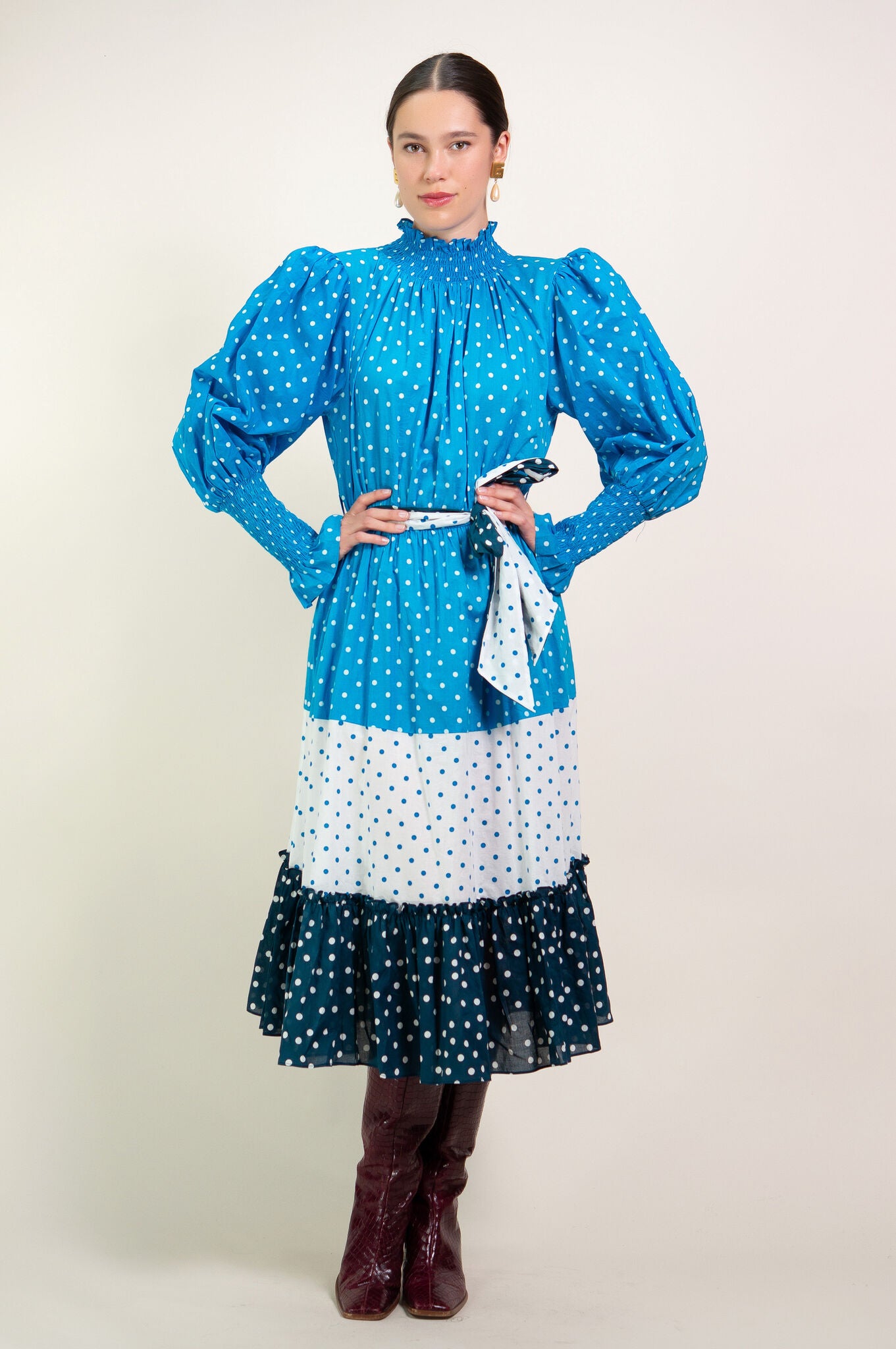 Oberon Dot Dress