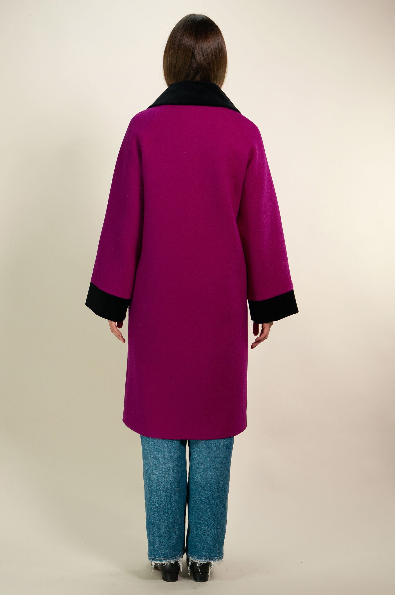 Magenta Deneuve Coat