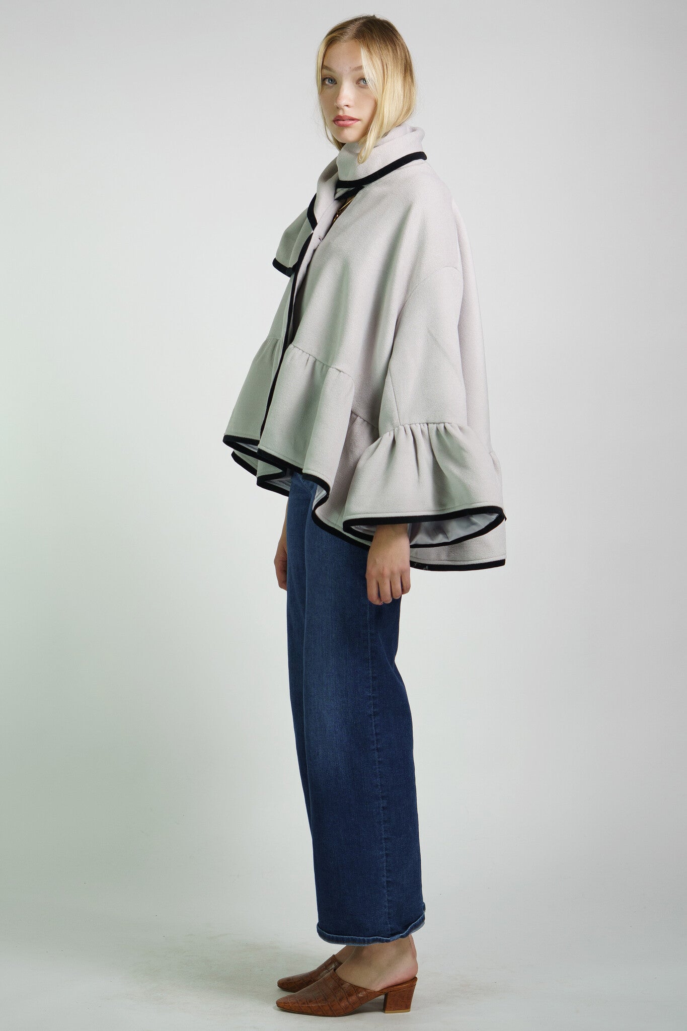 Dzidra Wool Cape