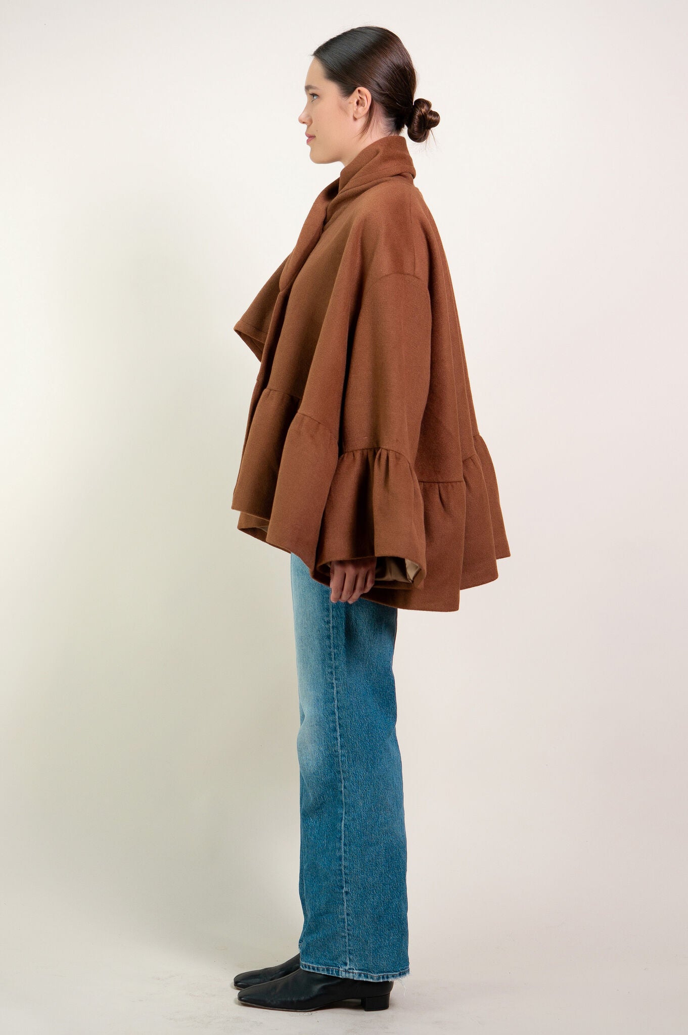 Dzidra Wool Cape