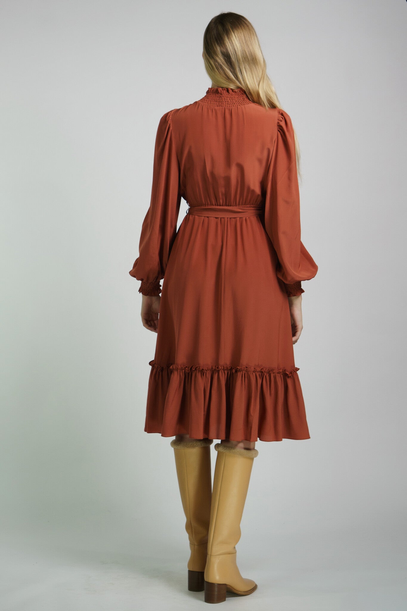 Sienna Silk Heart Dress