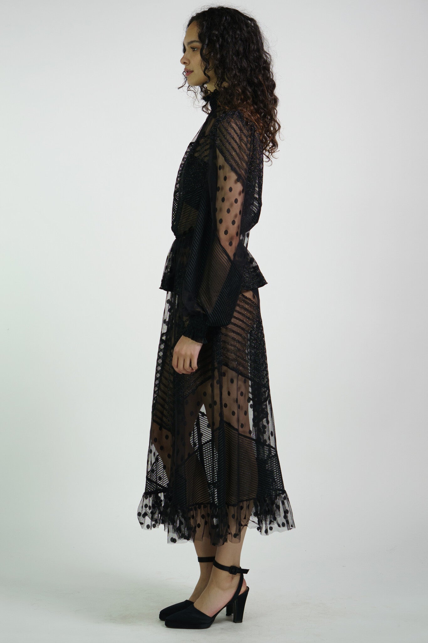 Sheer Dot Astra Skirt