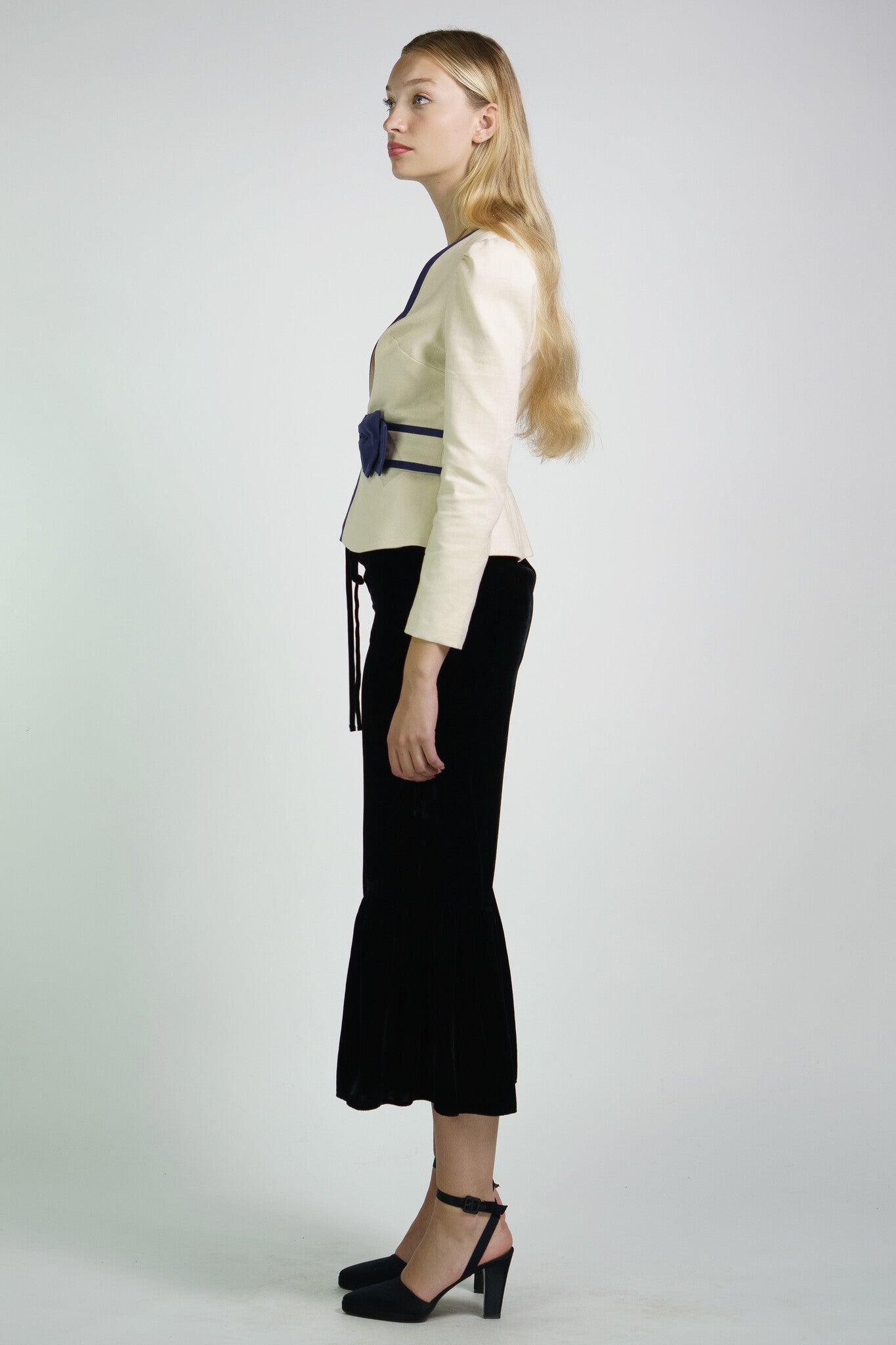 Cream Linen Anais Jacket