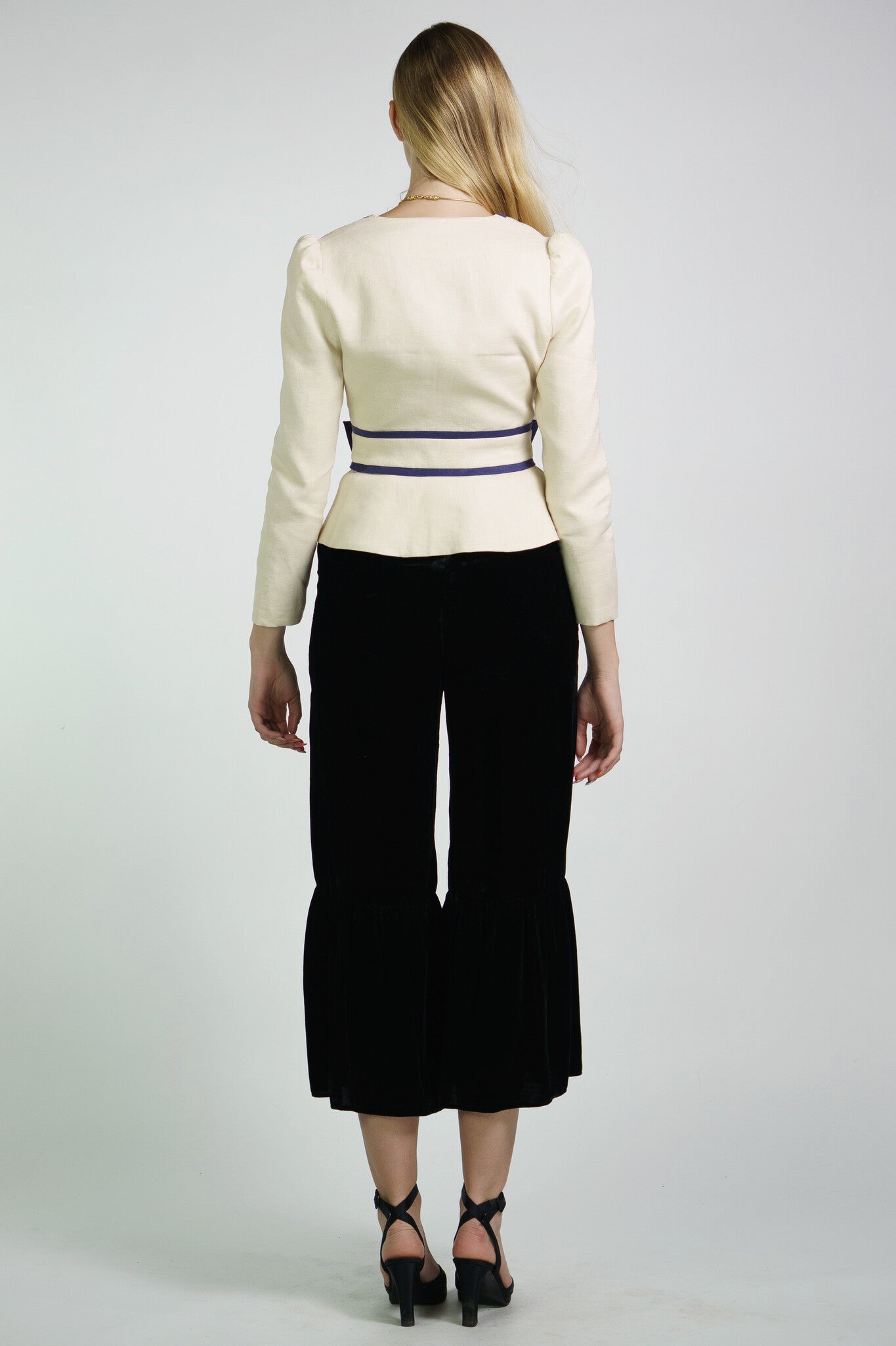 Cream Linen Anais Jacket