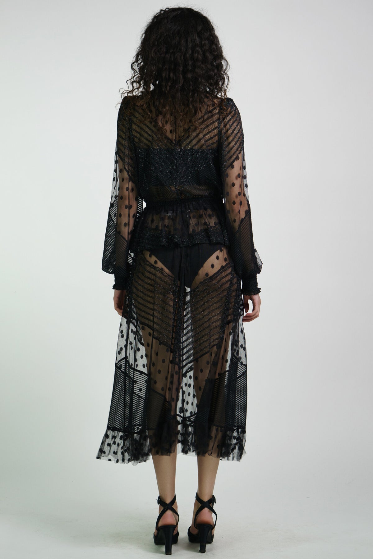 Sheer Dot Astra Skirt
