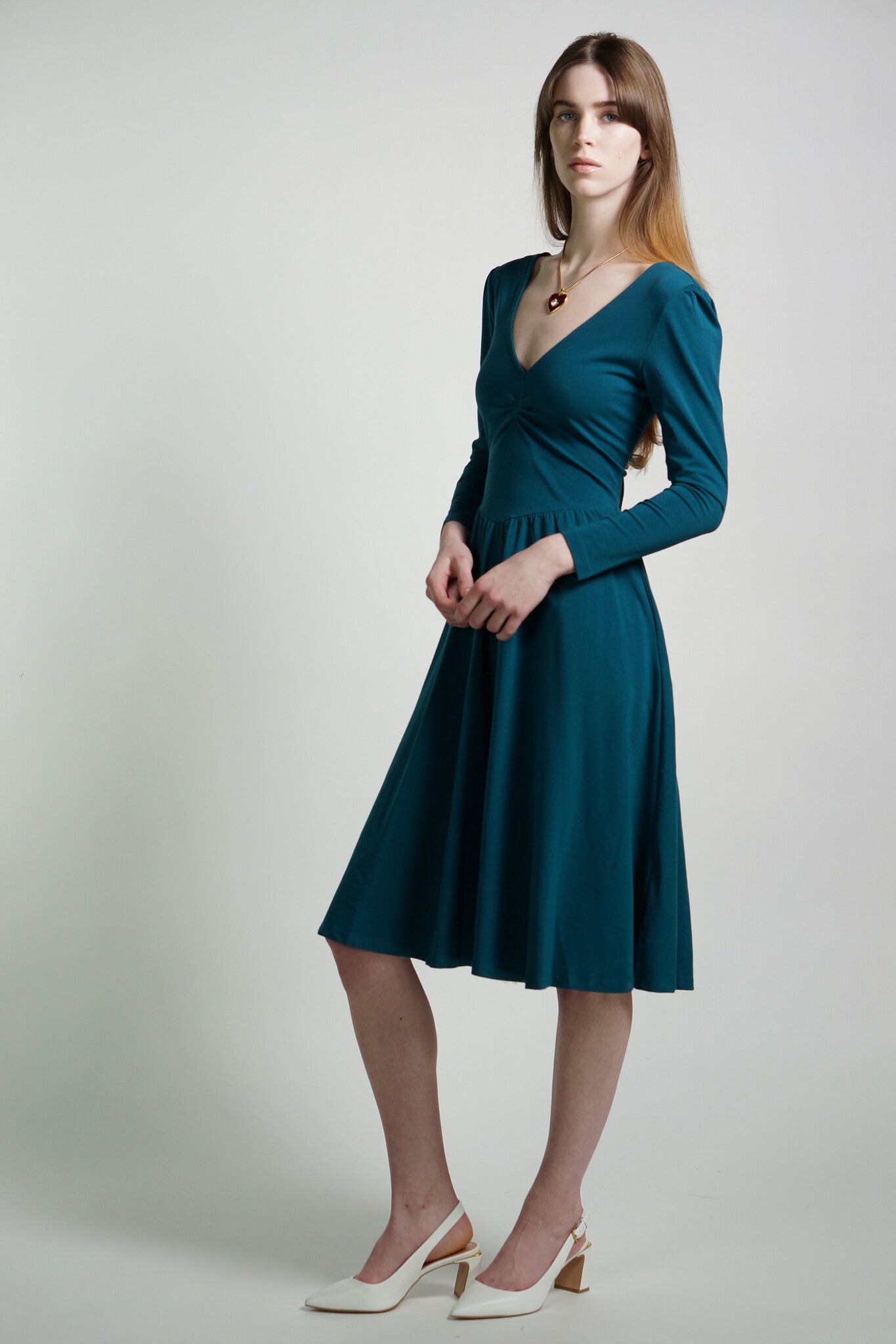 Teal Pina Ballet Dress M
