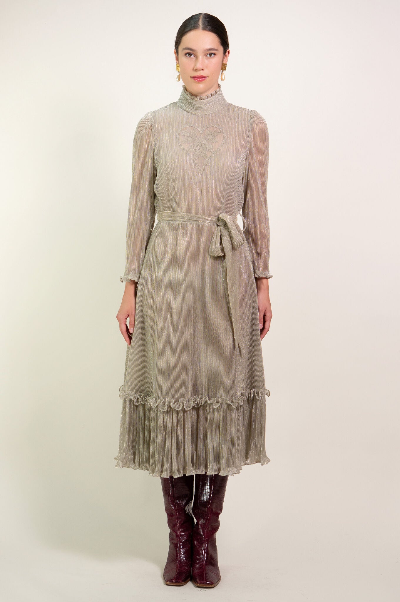 Gold Heart "Sirsna" Dress