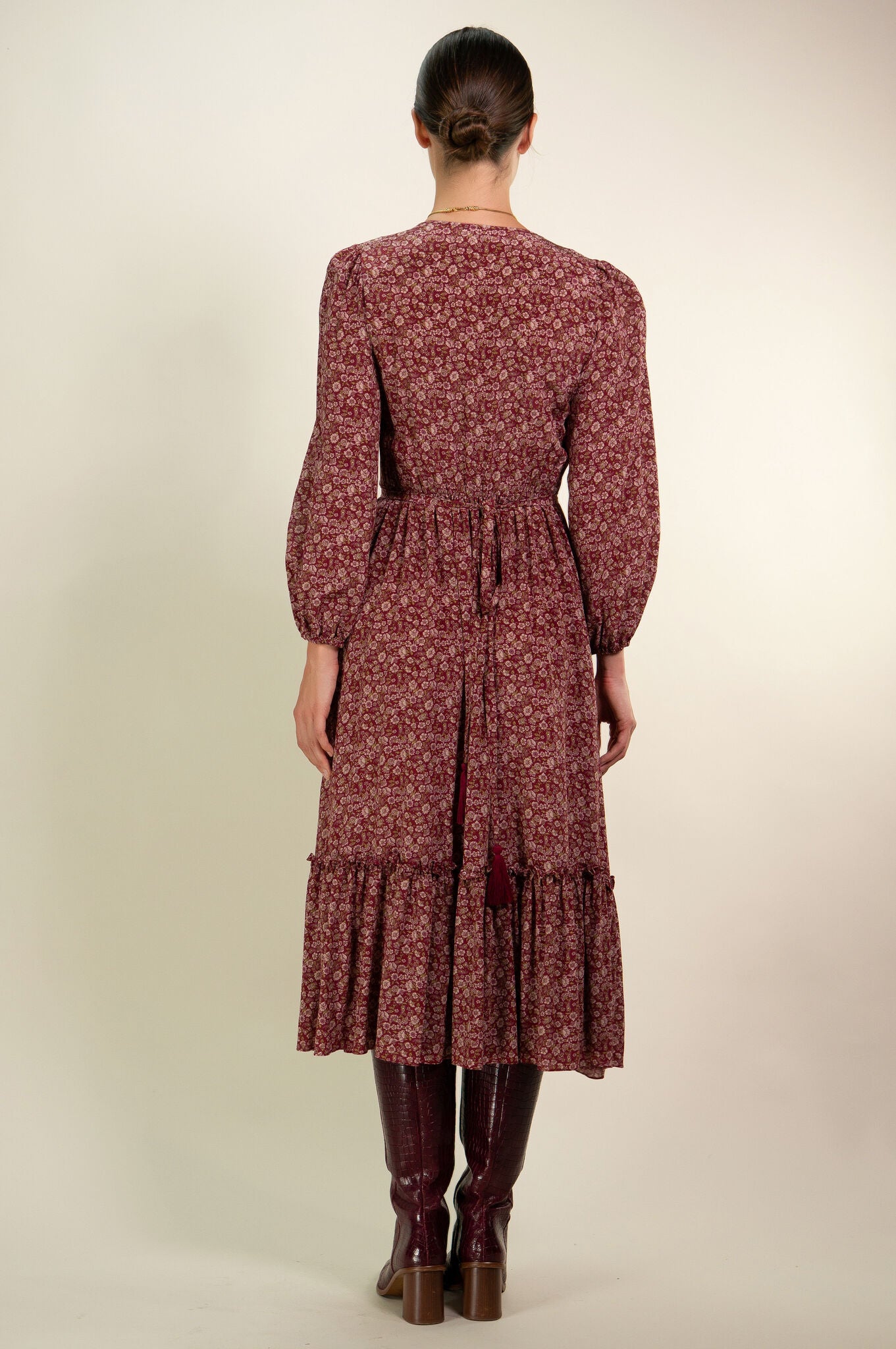 Antique Floral Sofija Dress