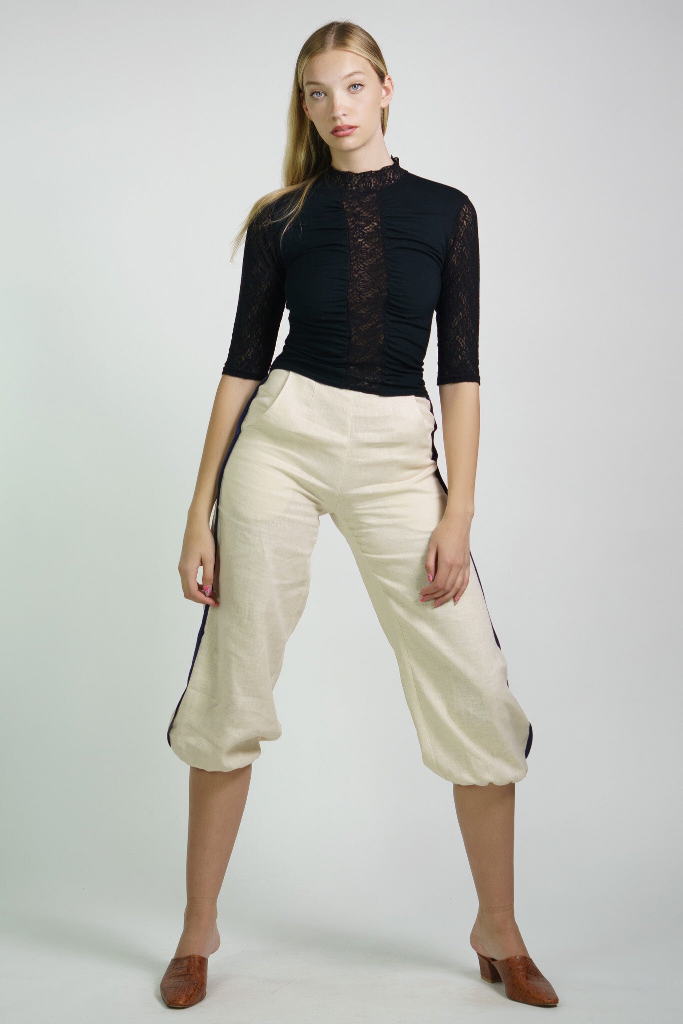 Linen Bel Age Pants