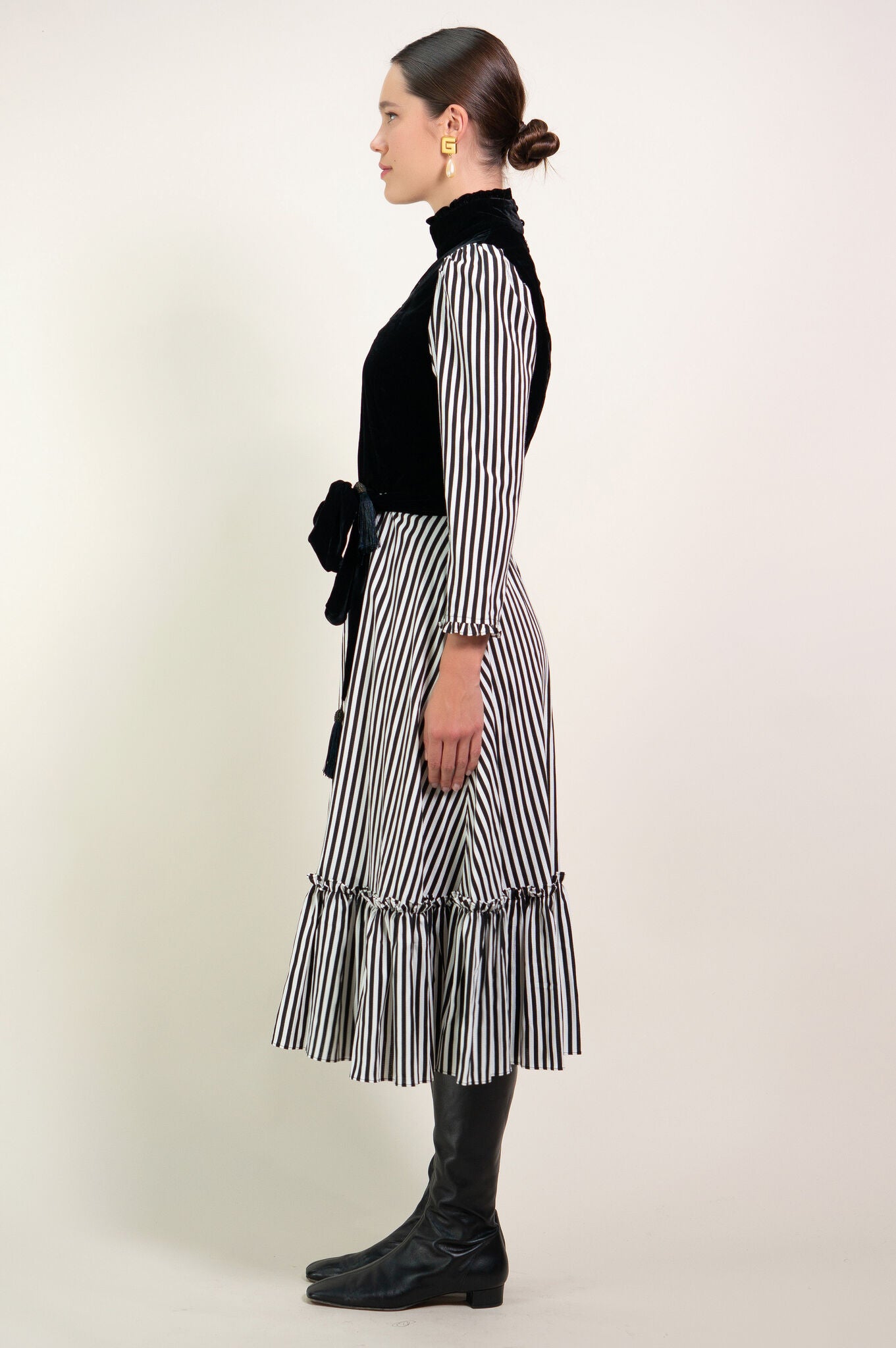 Stripe Sirsna Heart Dress