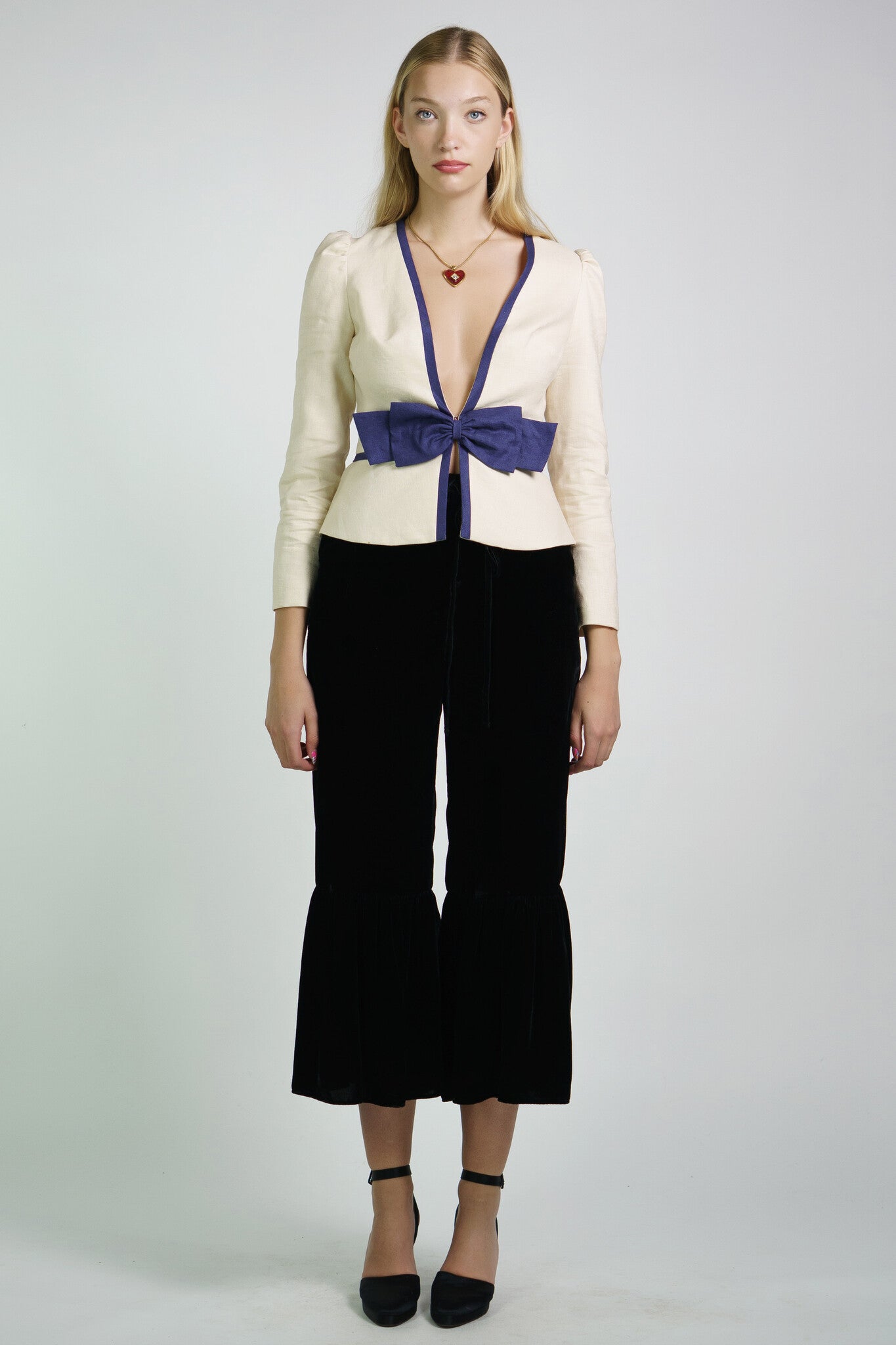 Cream Linen Anais Jacket