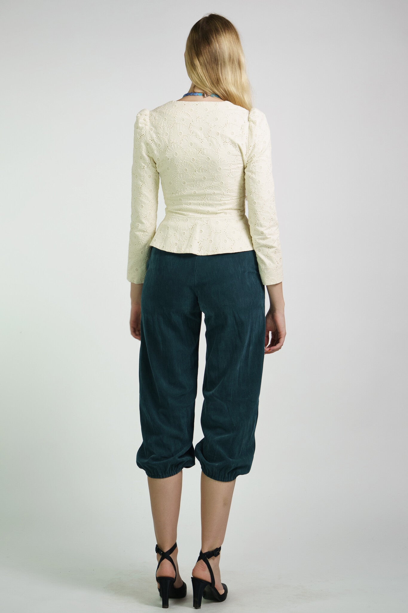 Cream Eyelet Anais Jacket