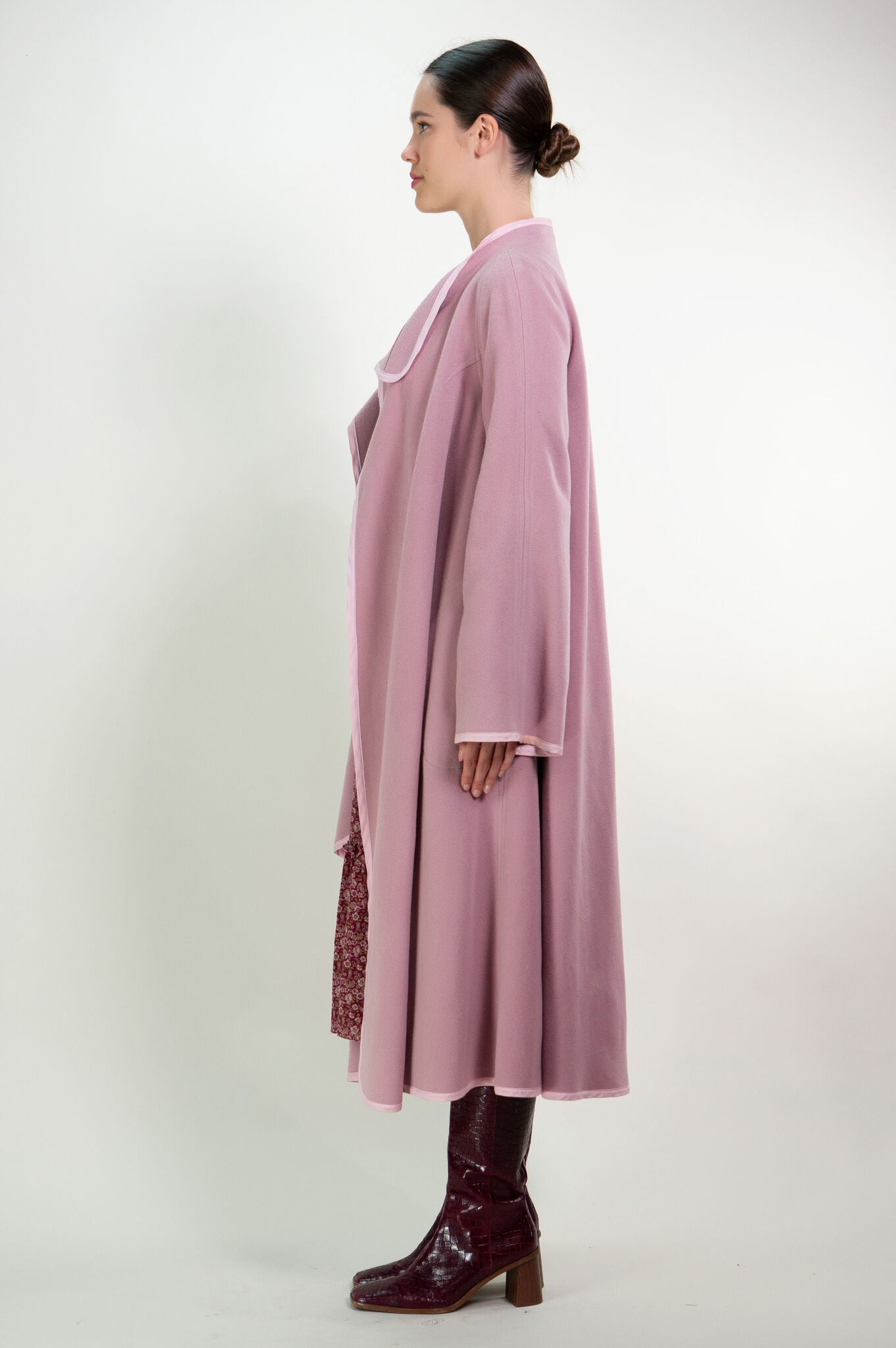 Blush Wool Alma Coat