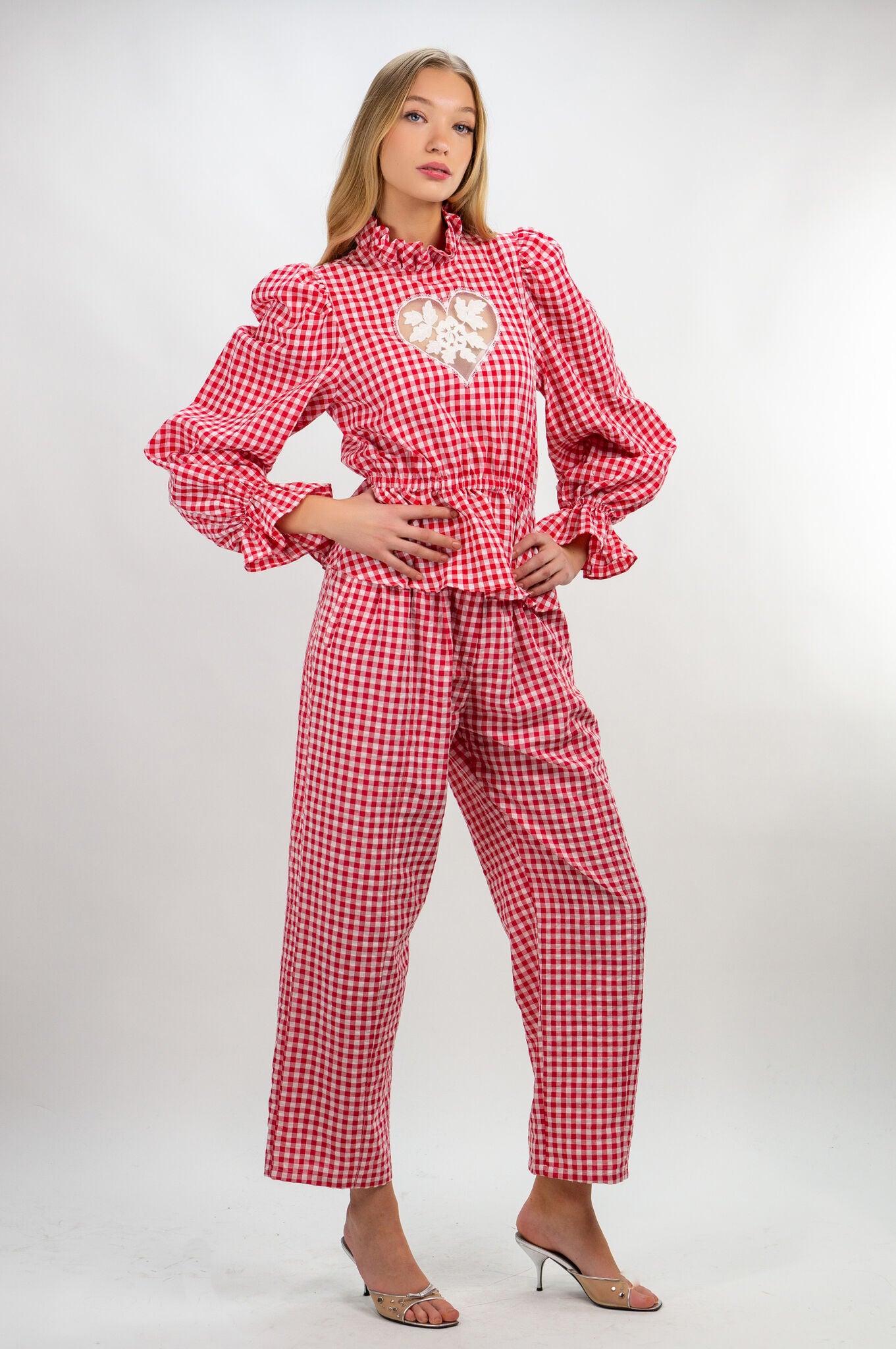 Gingham Sirsna Set