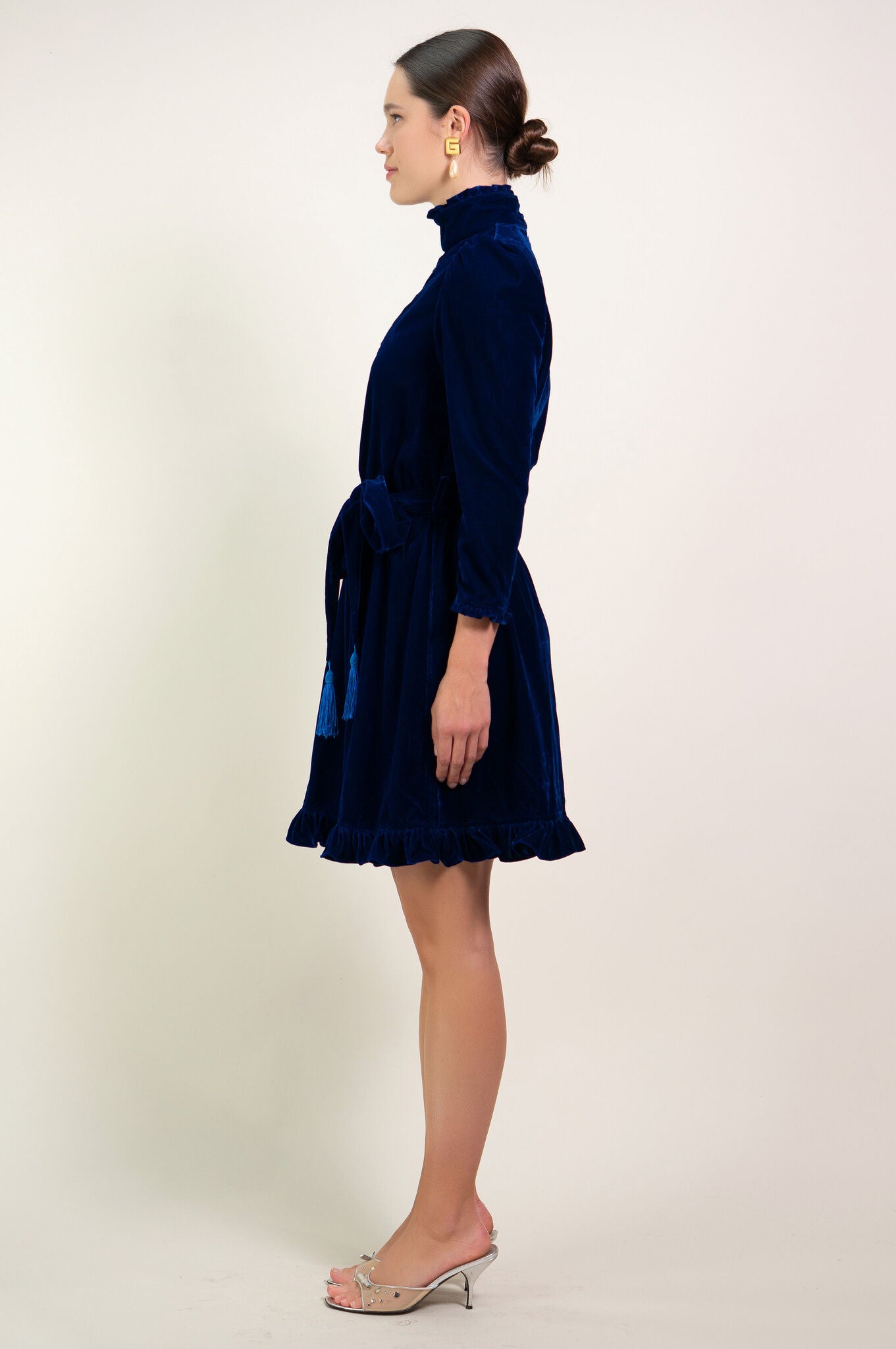 Daisy Velvet Dress