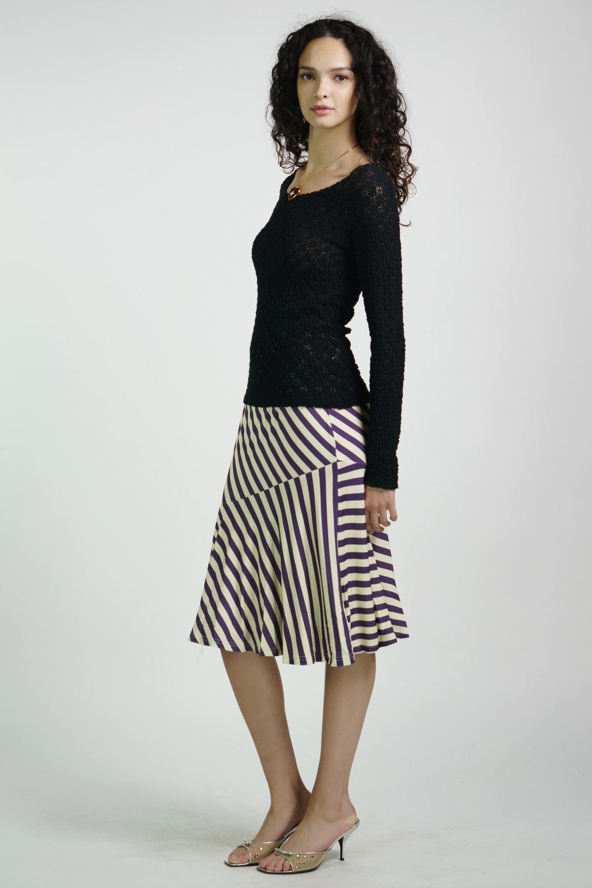 Stripe Riviera Skirt